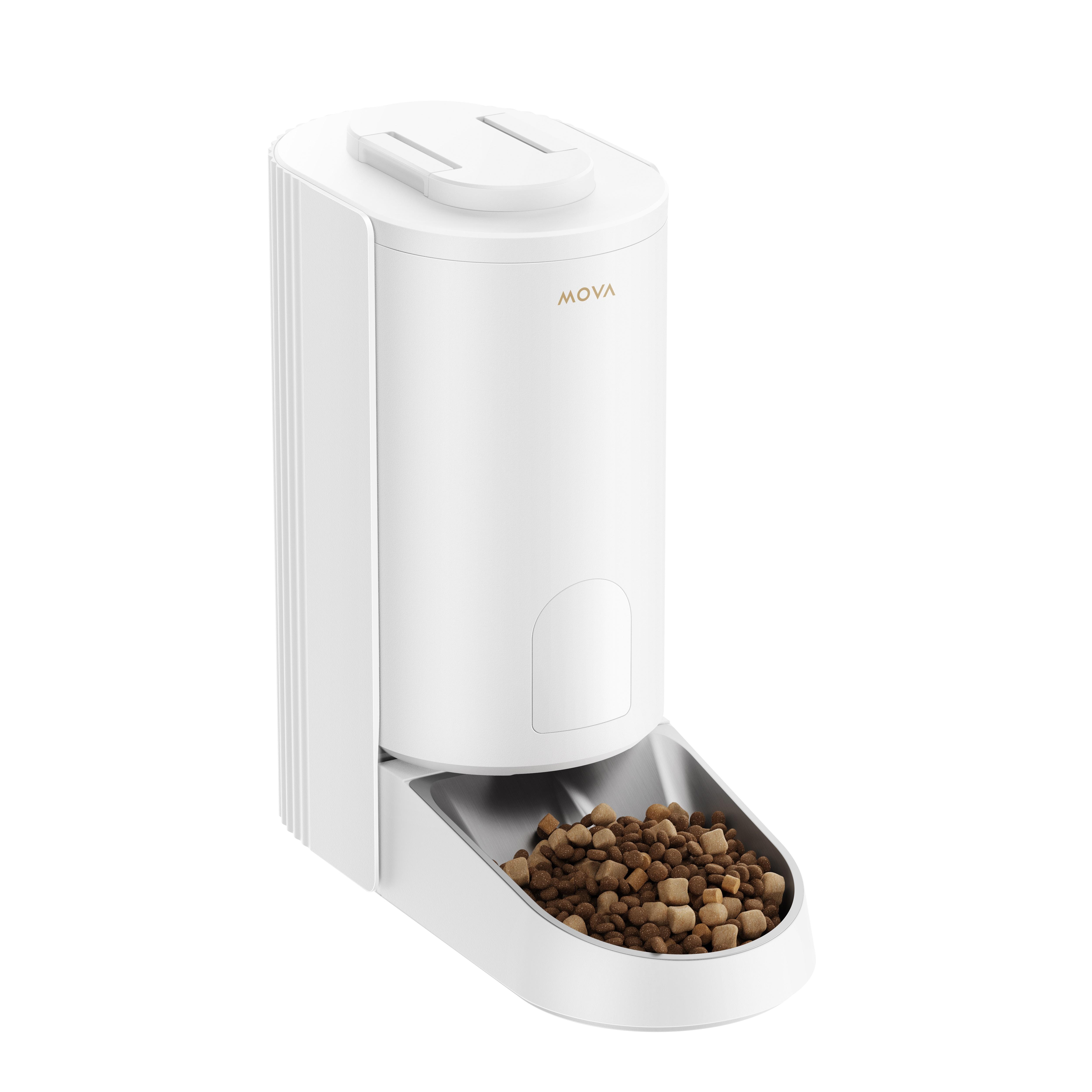 Voir la diapositive 3 : MOVA Distributeur de croquettes PF10 PRO - Blanc