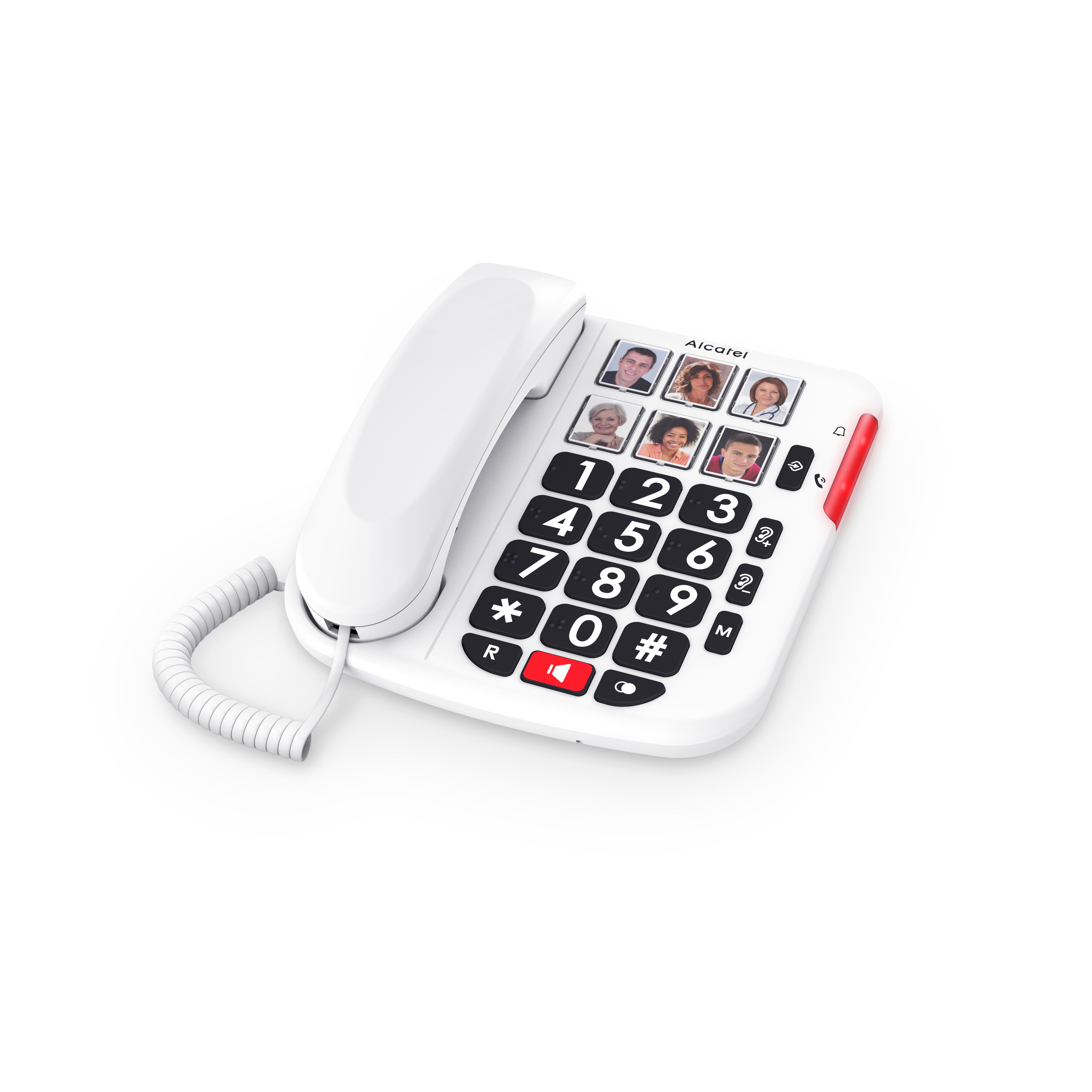 ALCATEL Téléphone Foxe Tmax 10+ - Blanc