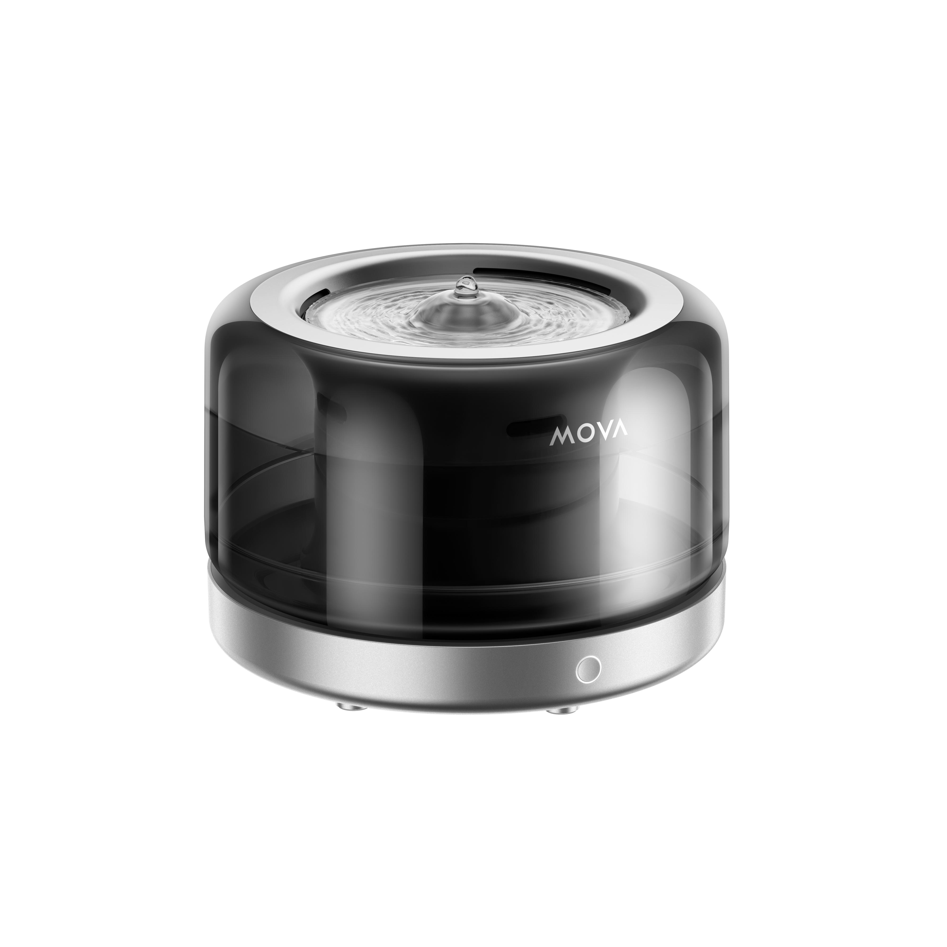 Voir la diapositive 2 : MOVA Fontaine pour chat WF20 Pro - Noir