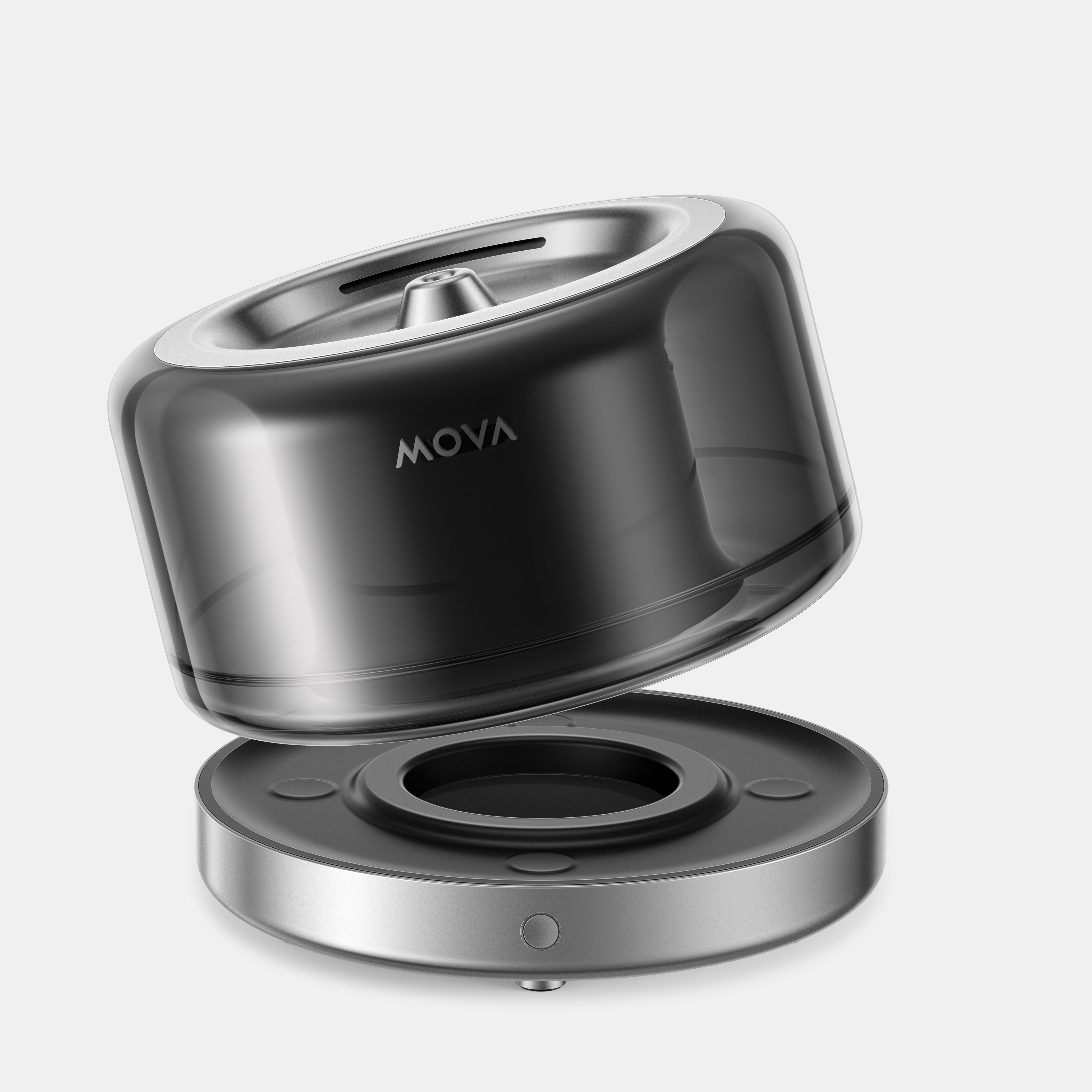 Voir la diapositive 4 : MOVA Fontaine pour chat WF20 Pro - Noir