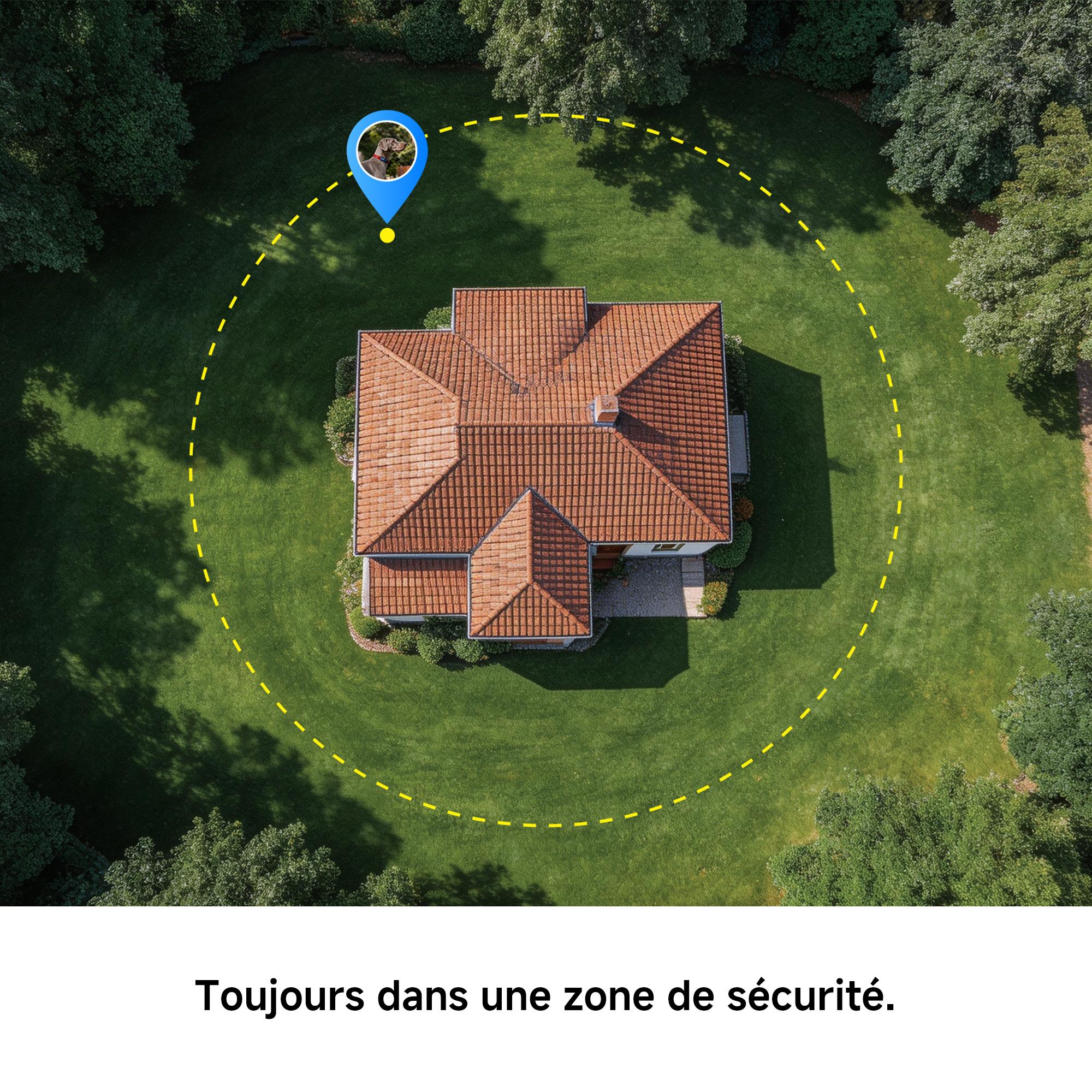 Voir la diapositive 10 : MOVA Trackeur GPS pour animaux SURE TRACK - Bleu