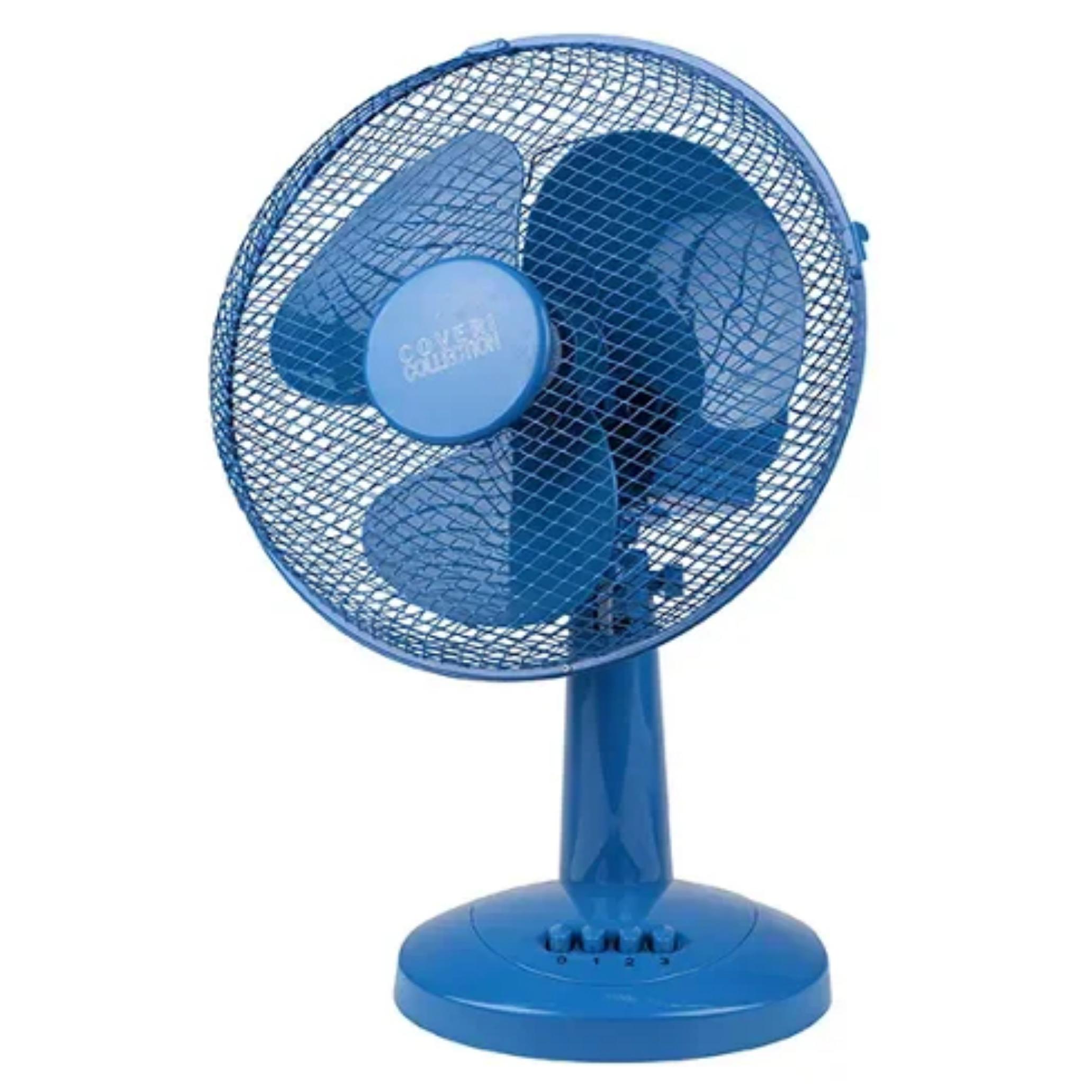 BAKAJI Ventilateur D30 - Bleu
