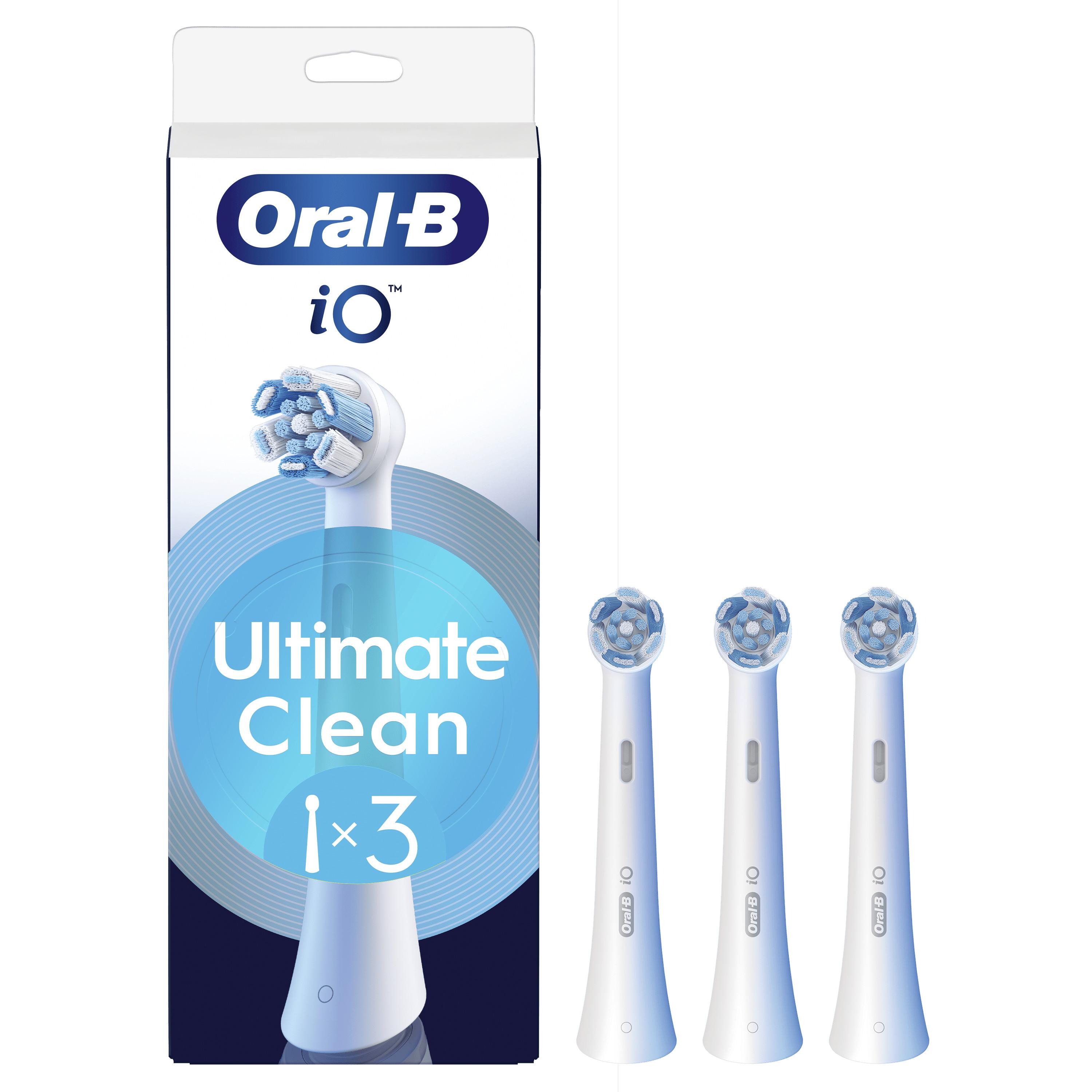 ORAL-B Lot de 3 brossettes Série iO Ultimate Clean