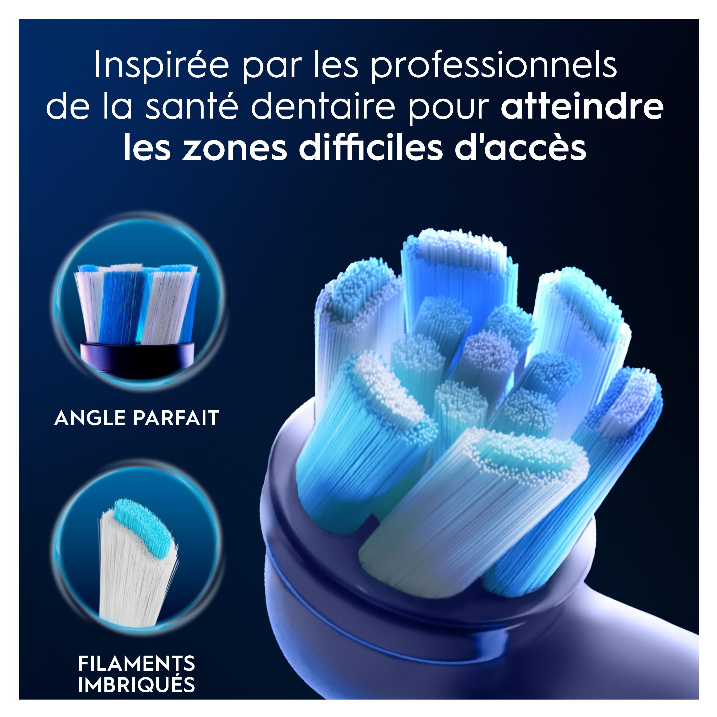 Voir la diapositive 3 : ORAL-B Lot de 3 brossettes Série iO Ultimate Clean