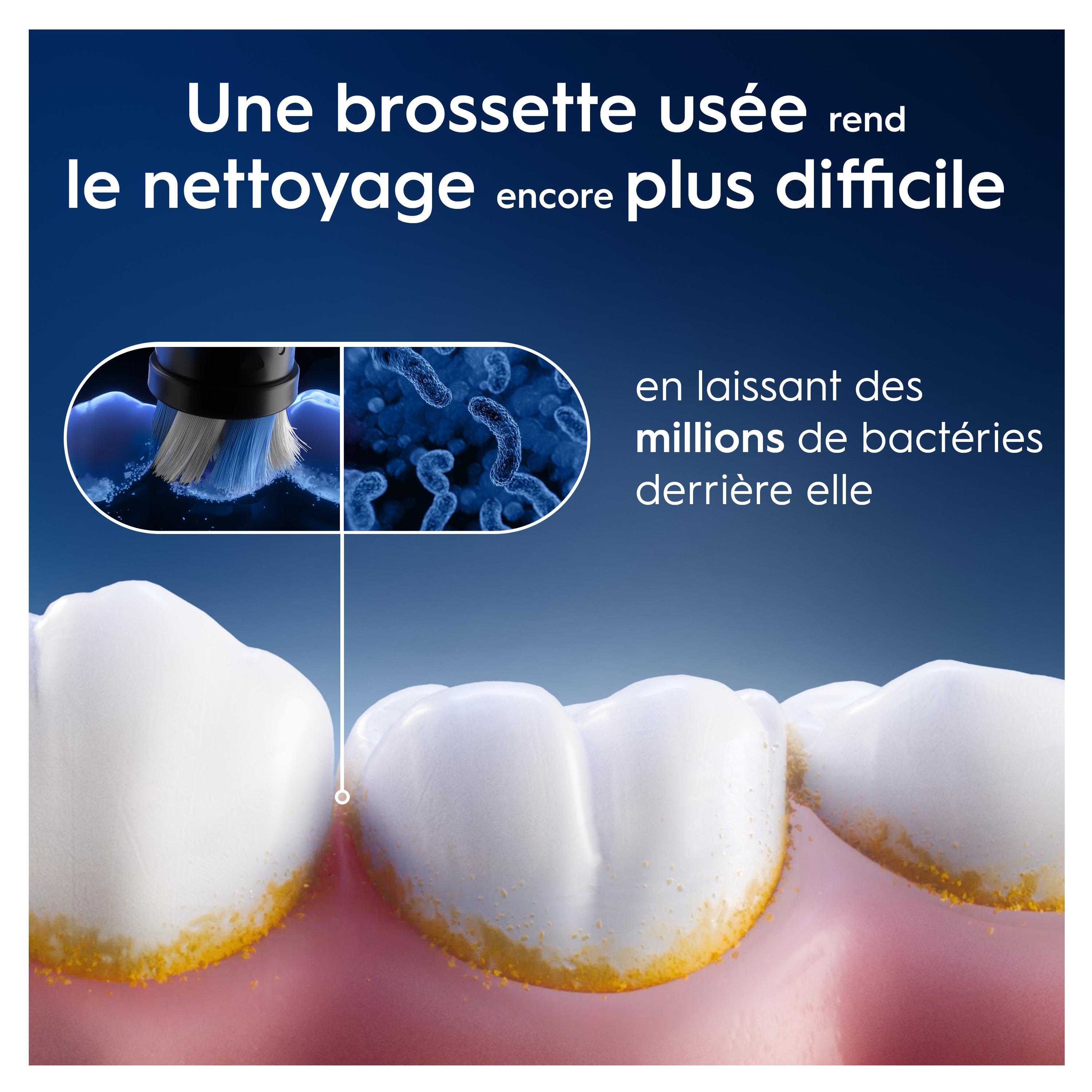 Voir la diapositive 5 : ORAL-B Lot de 3 brossettes Série iO Ultimate Clean