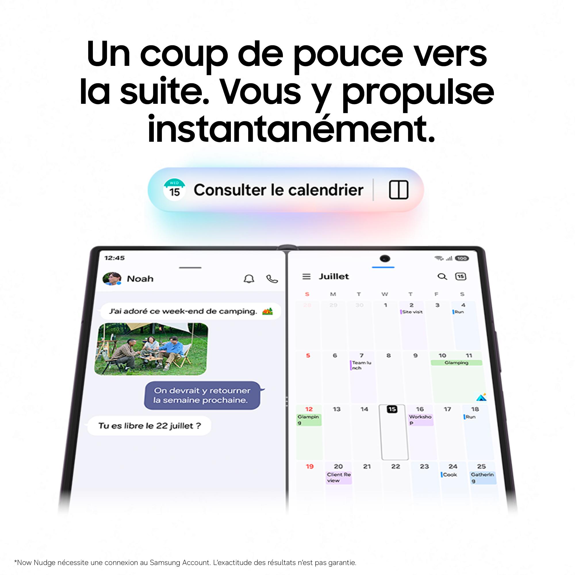 Voir la diapositive 5 : SAMSUNG Galaxy Z Fold8 Ultra 512Go - Graphite