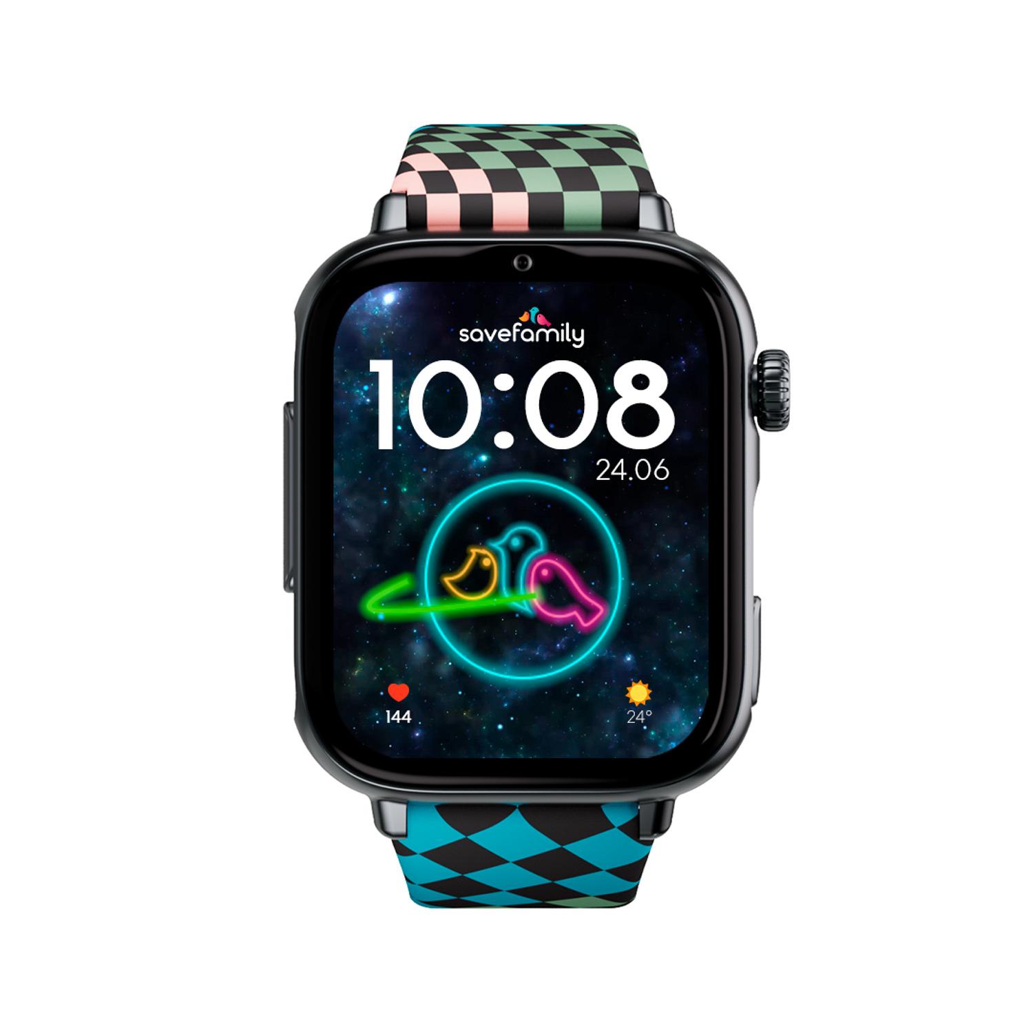 Voir la diapositive 3 : SAVEFAMILY Montre connectée Watch Plus 2 Cadran Noir - Loop