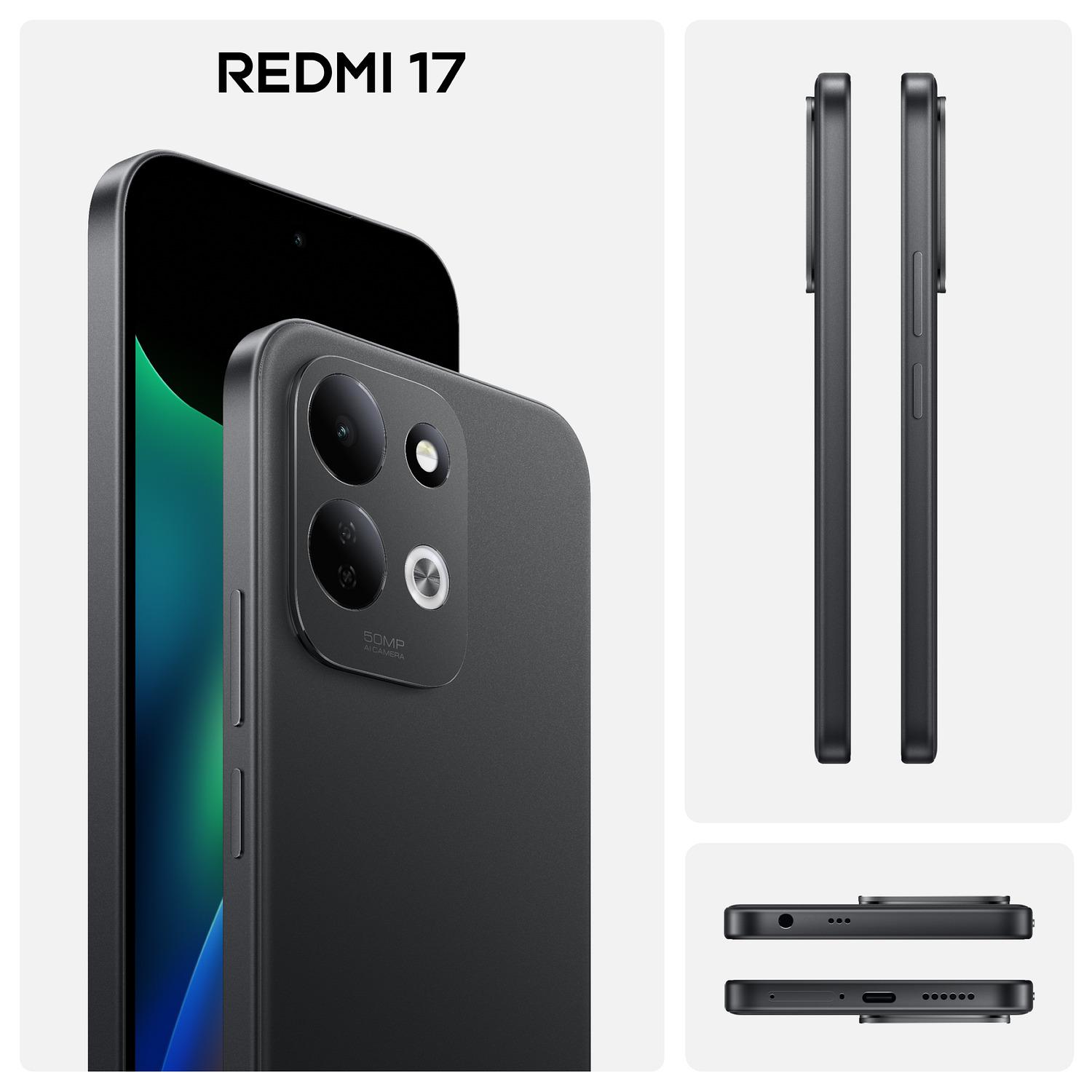 Voir la diapositive 2 : XIAOMI Redmi 17 4G 128Go - Noir