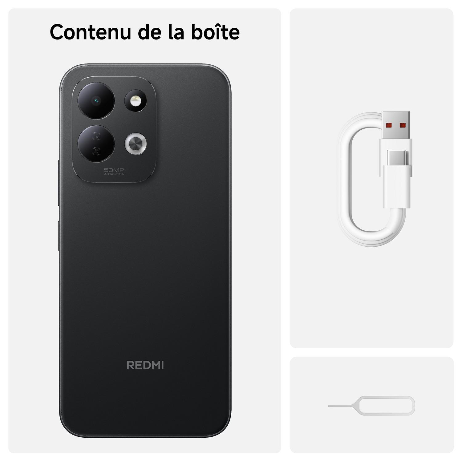 Voir la diapositive 8 : XIAOMI Redmi 17 4G 128Go - Noir