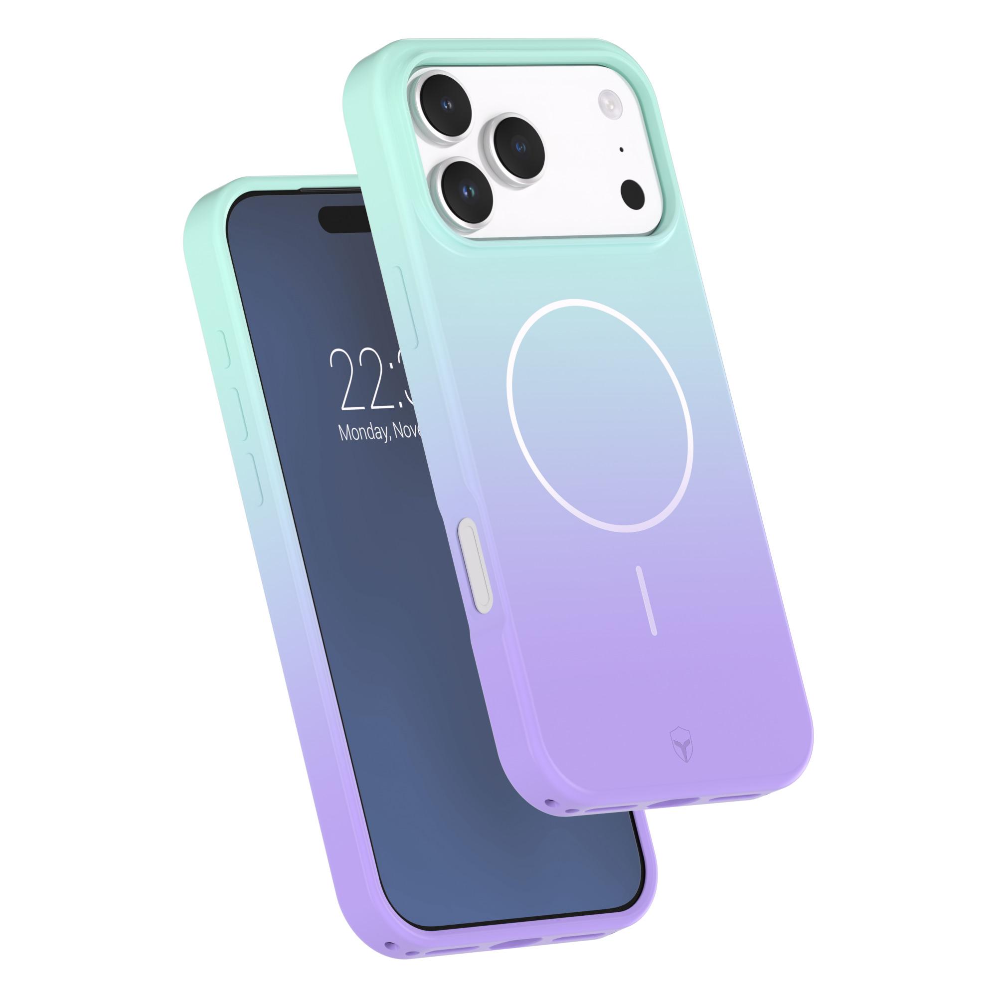 Voir la diapositive 2 : BIGBEN Coque Silicone Magsafe pour Apple iPhone 17 Pro - Day Dream