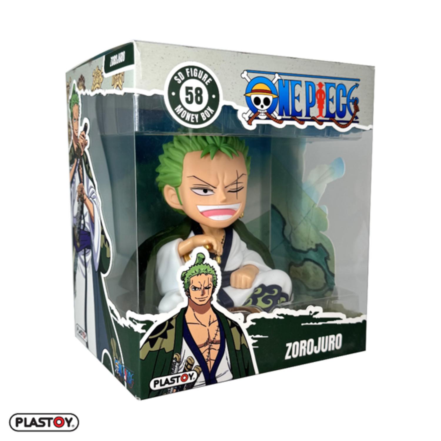 PLASTOY Tirelire Zoro Juro One Piece
