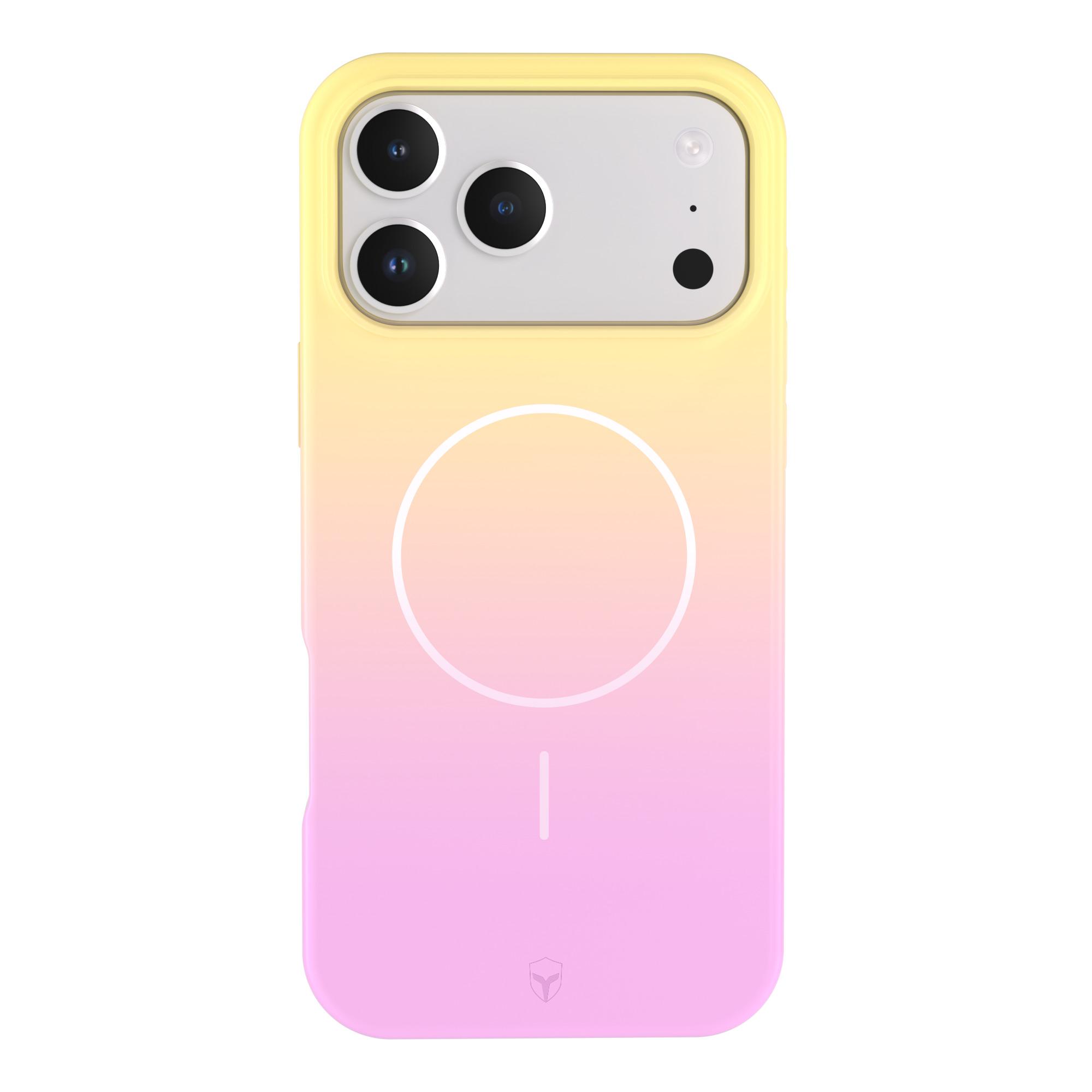 BIGBEN Coque Silicone Magsafe pour Apple iPhone 17 Pro Max - Vanilla Sky