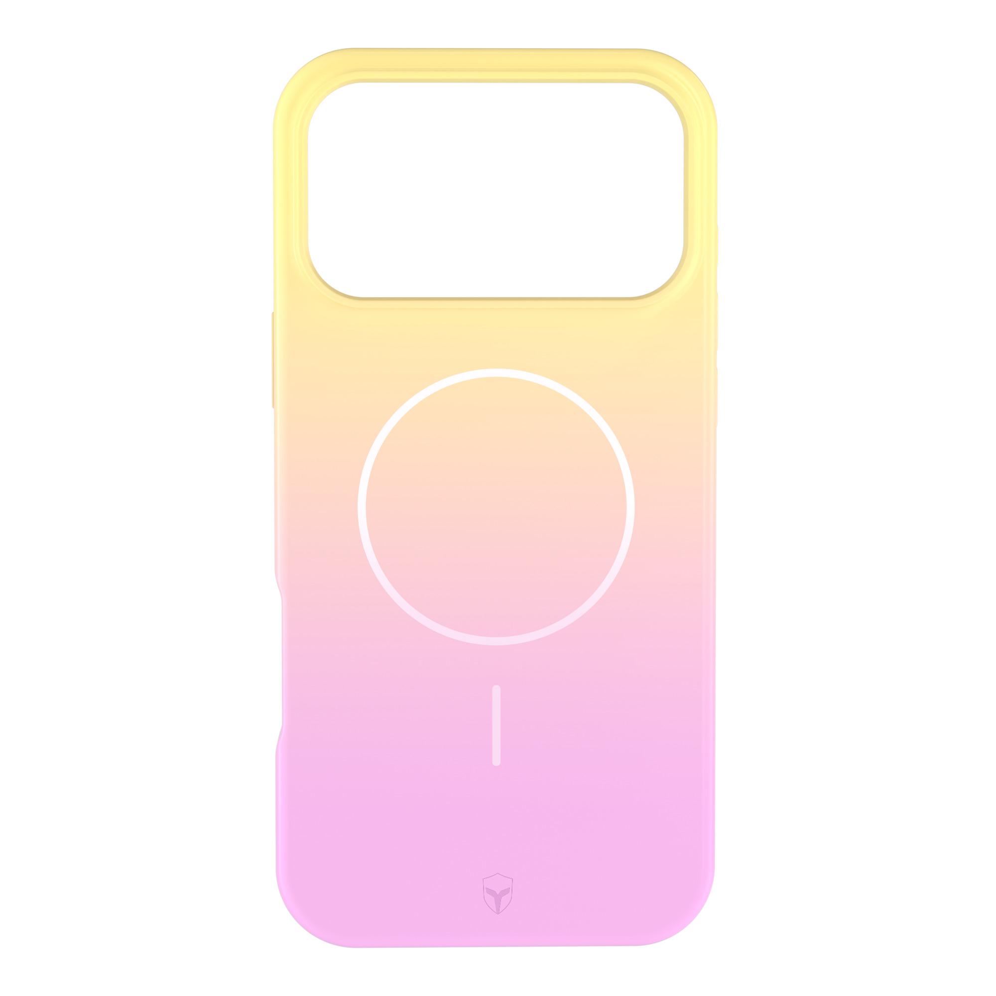 Voir la diapositive 3 : BIGBEN Coque Silicone Magsafe pour Apple iPhone 17 Pro Max - Vanilla Sky