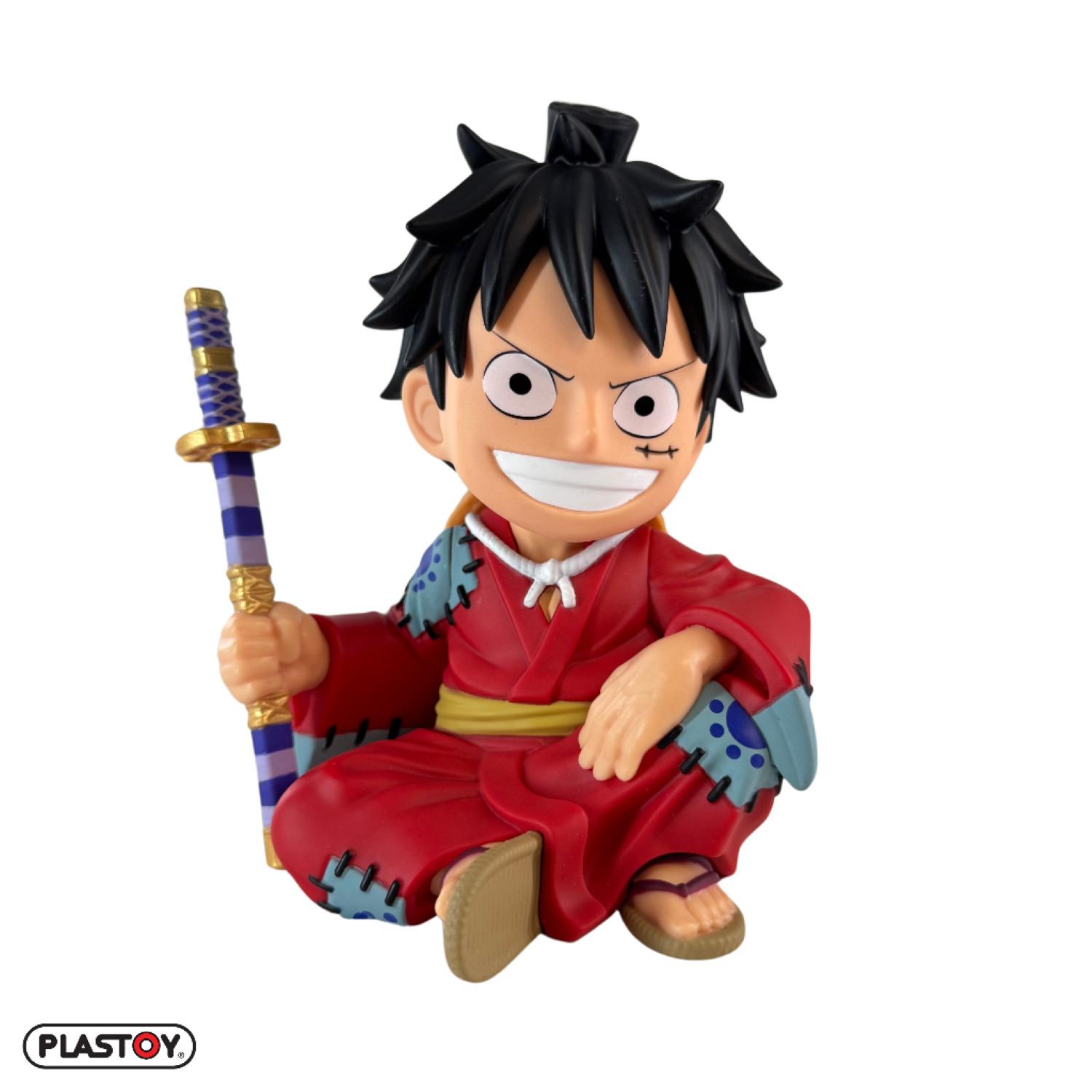 PLASTOY Tirelire Luffy Taro One Piece