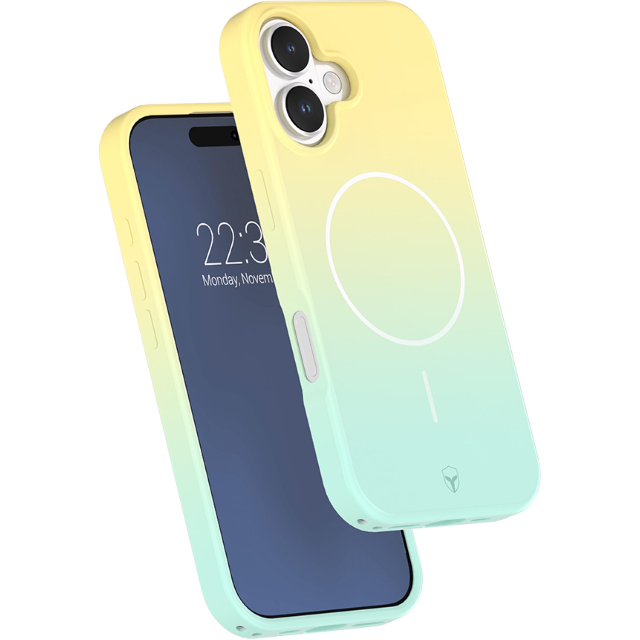 Voir la diapositive 2 : BIGBEN Coque Silicone Magsafe pour Apple iPhone 17 - Lemonade