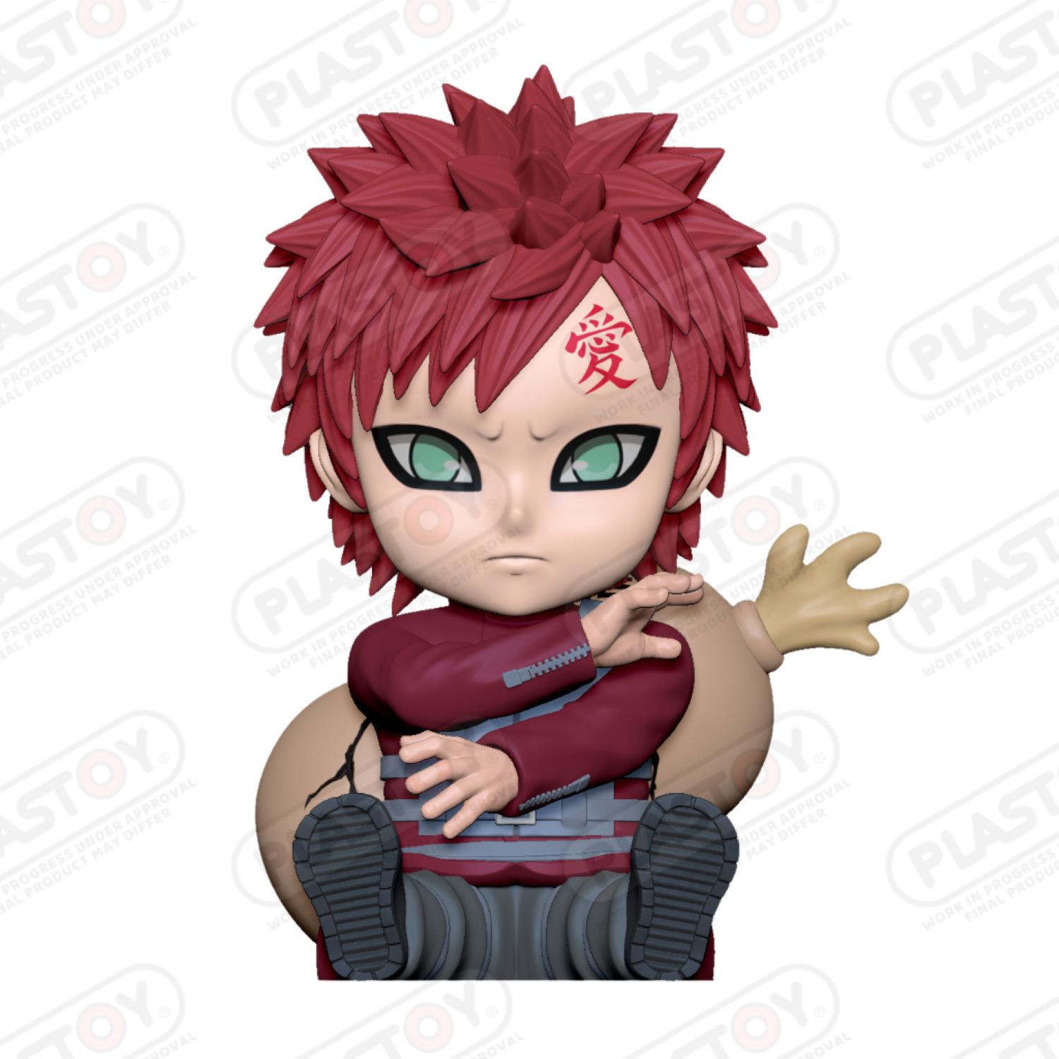 PLASTOY Tirelire Gaara Naruto Shippuden