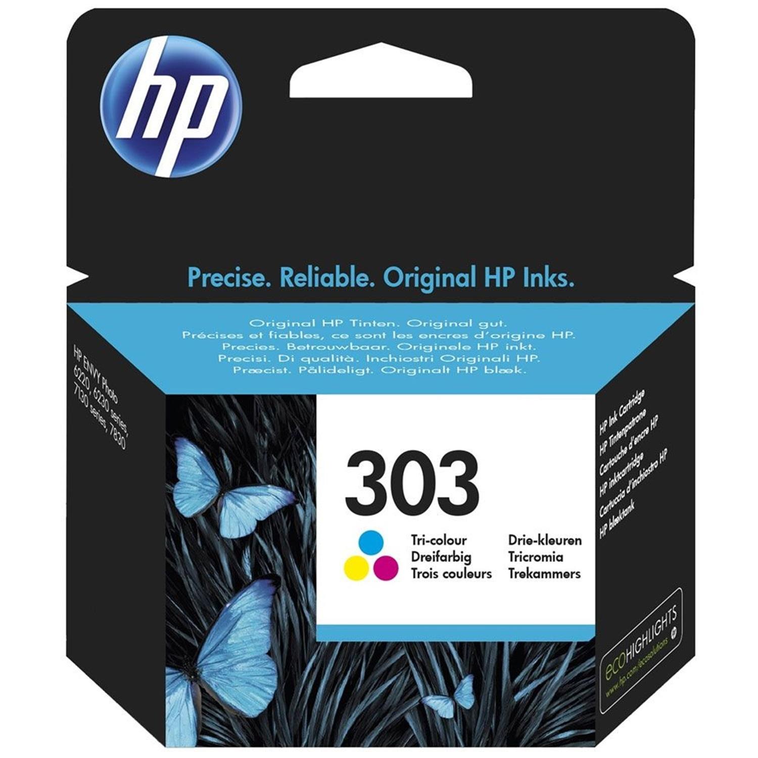 HP N303 Cartouche d'encre 3 couleurs