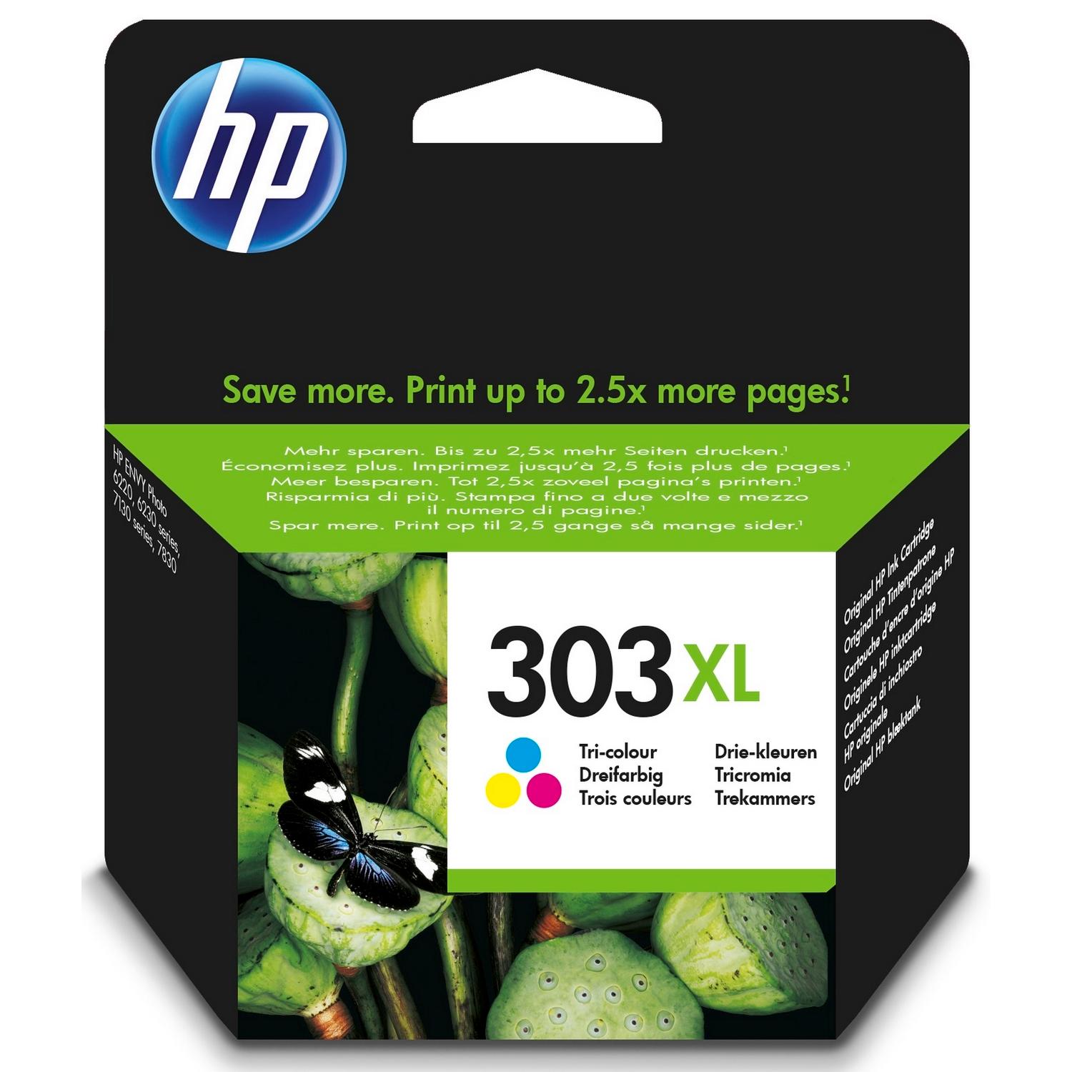 HP N303XL Cartouche d'encre 3 couleurs