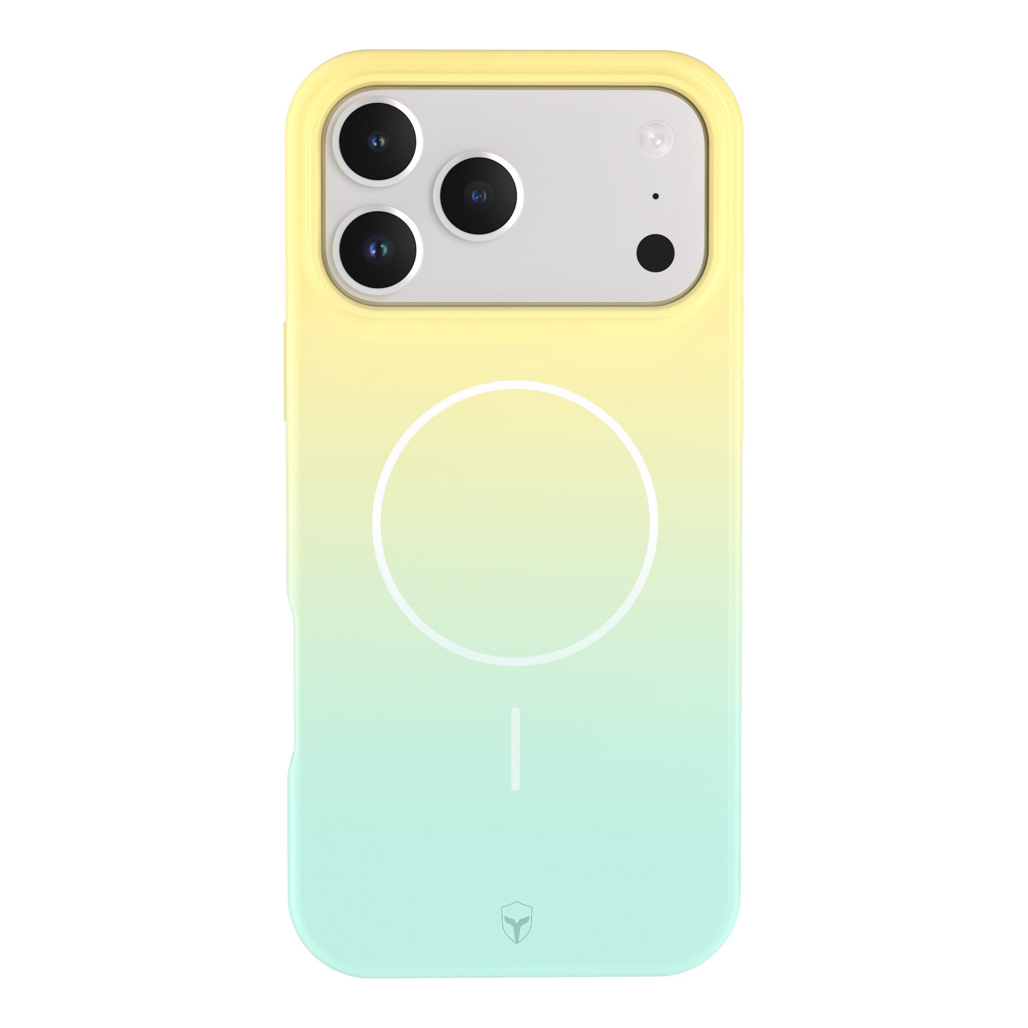 BIGBEN Coque Silicone Magsafe pour Apple iPhone 17 Pro Max - Lemonade