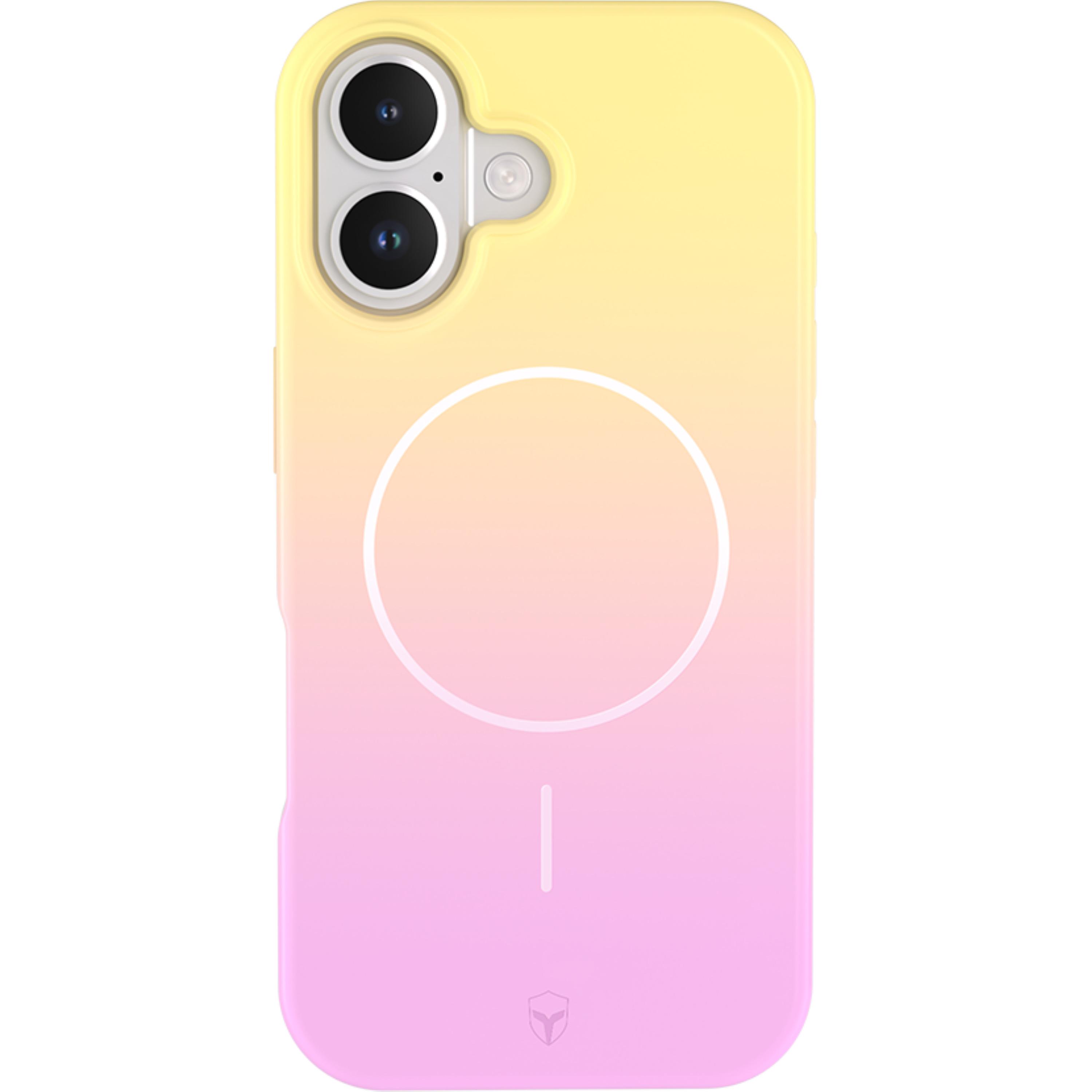 BIGBEN Coque Silicone Magsafe pour Apple iPhone 17 - Vanilla Sky