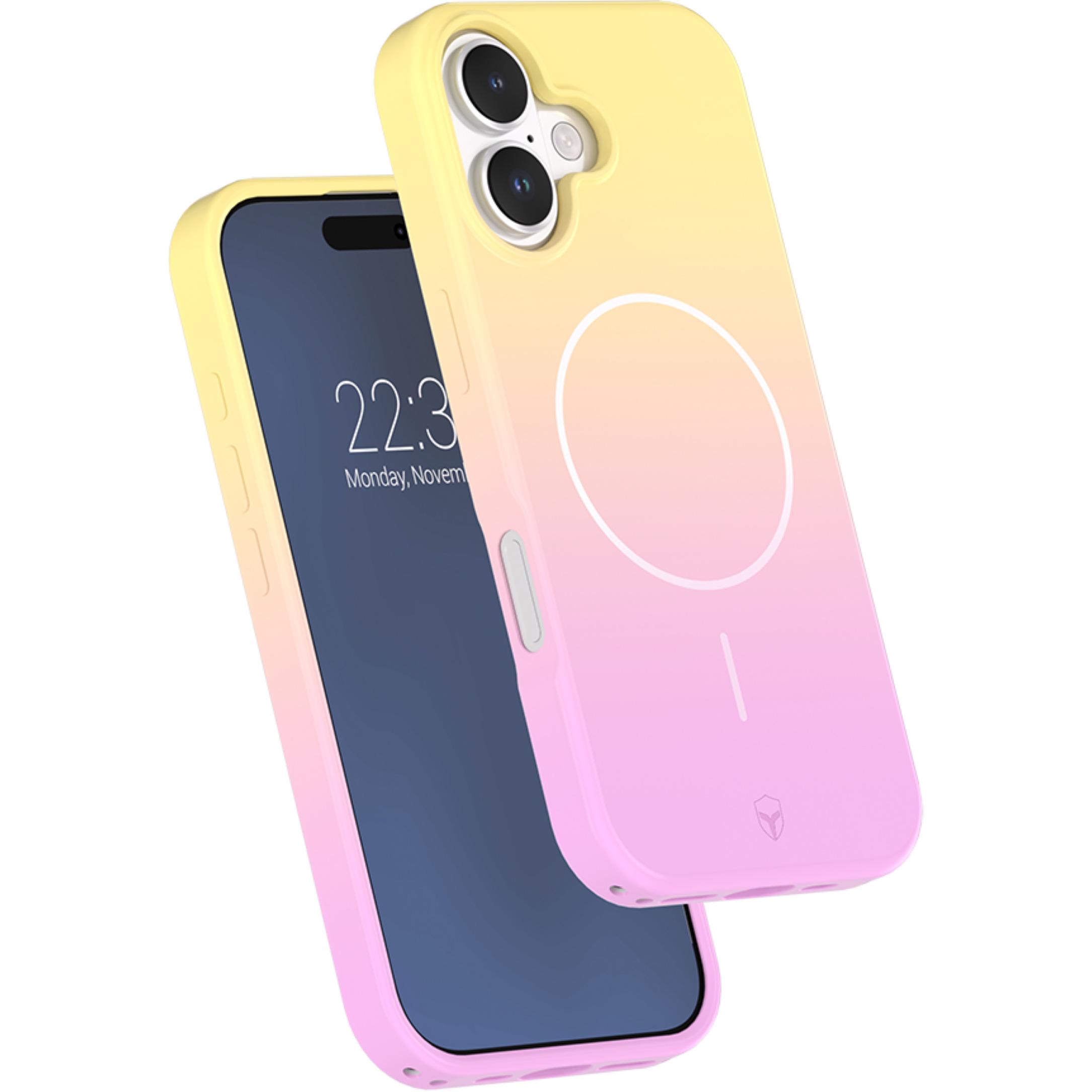 Voir la diapositive 2 : BIGBEN Coque Silicone Magsafe pour Apple iPhone 17 - Vanilla Sky