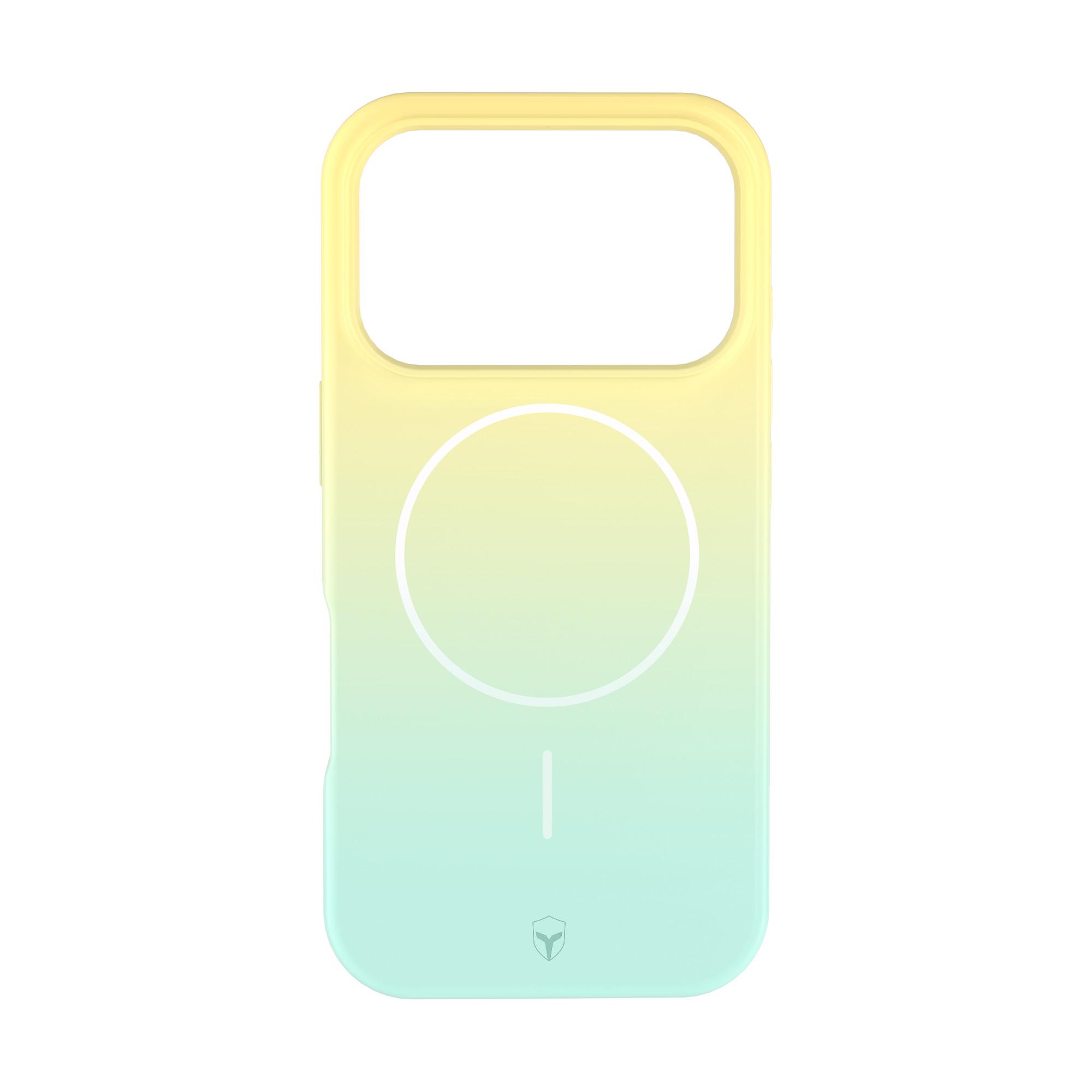 Voir la diapositive 3 : BIGBEN Coque Silicone Magsafe pour Apple iPhone 17 Pro - Lemonade