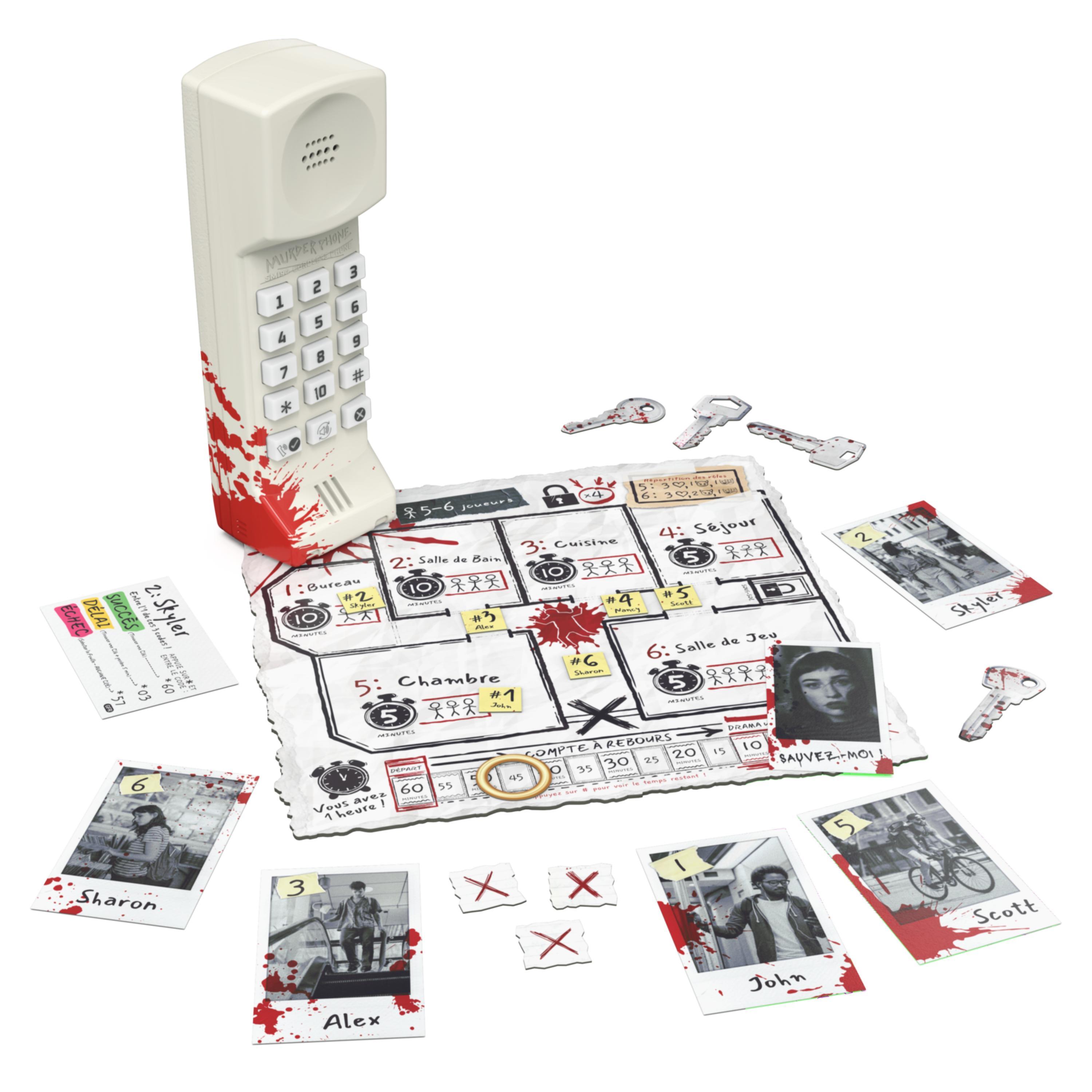 Voir la diapositive 2 : SPIN MASTER Jeu Murder Phone