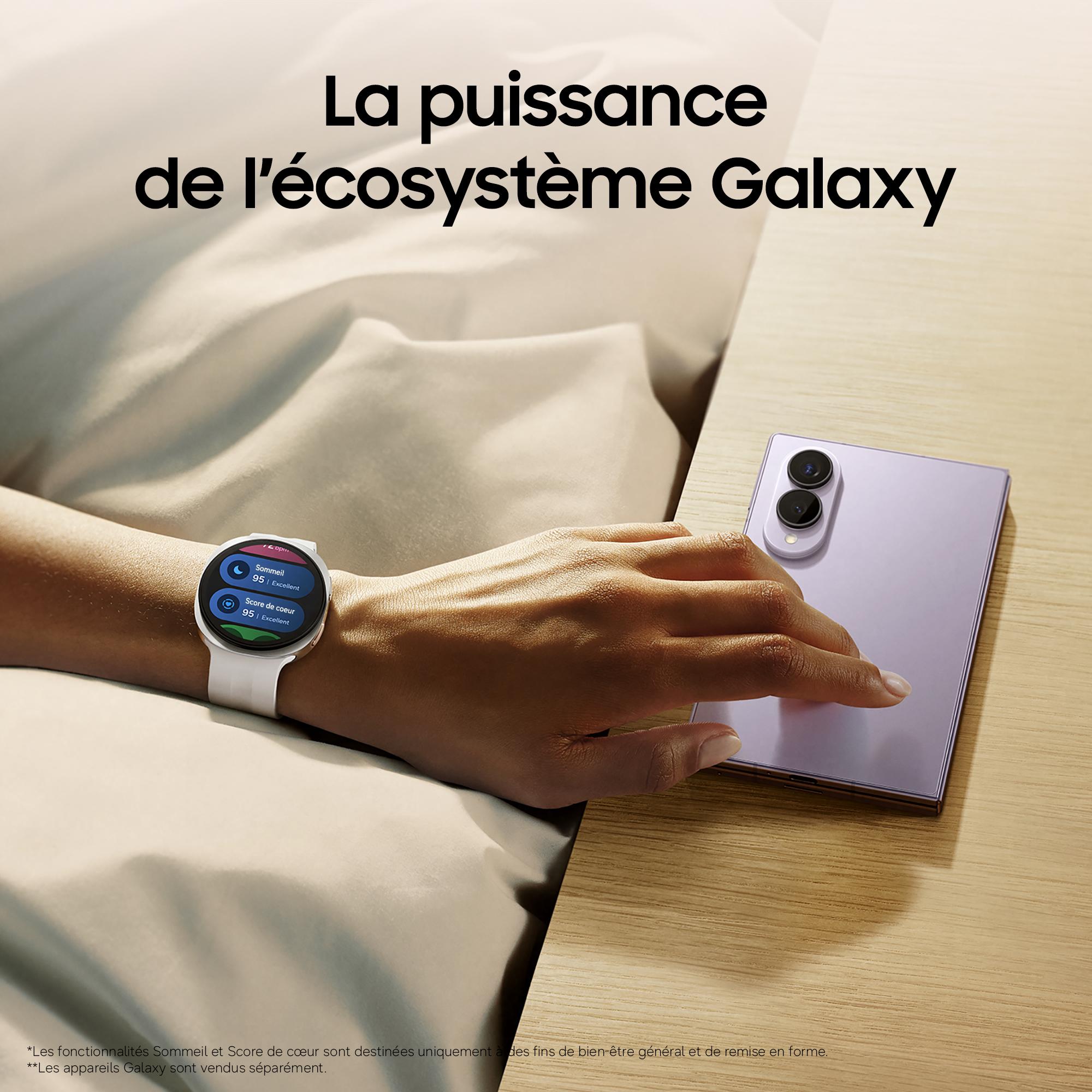 Voir la diapositive 10 : SAMSUNG Montre connectée Galaxy Watch 9 40mm - Graphite