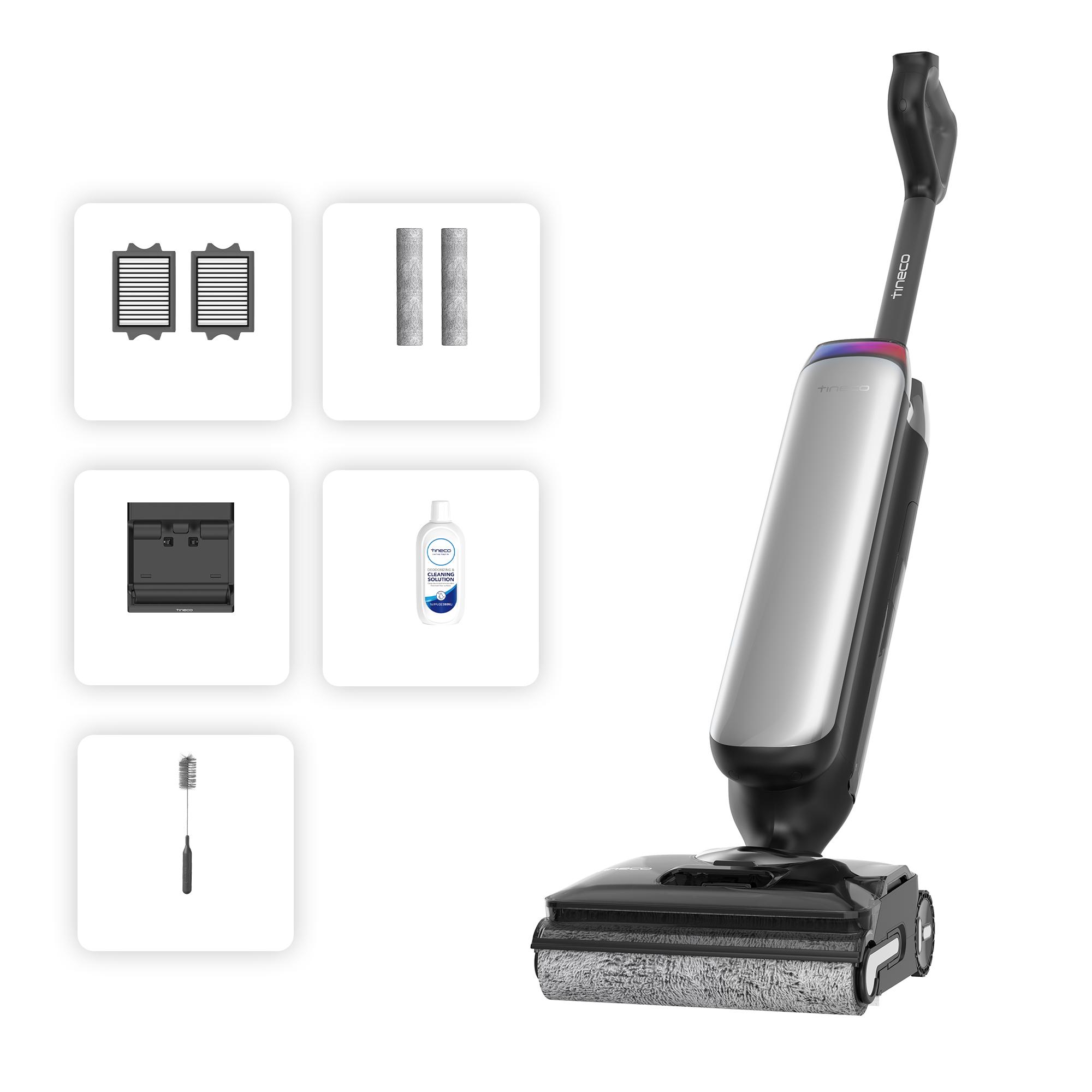 TINECO Aspirateur balai laveur Floor One S9 - Gris