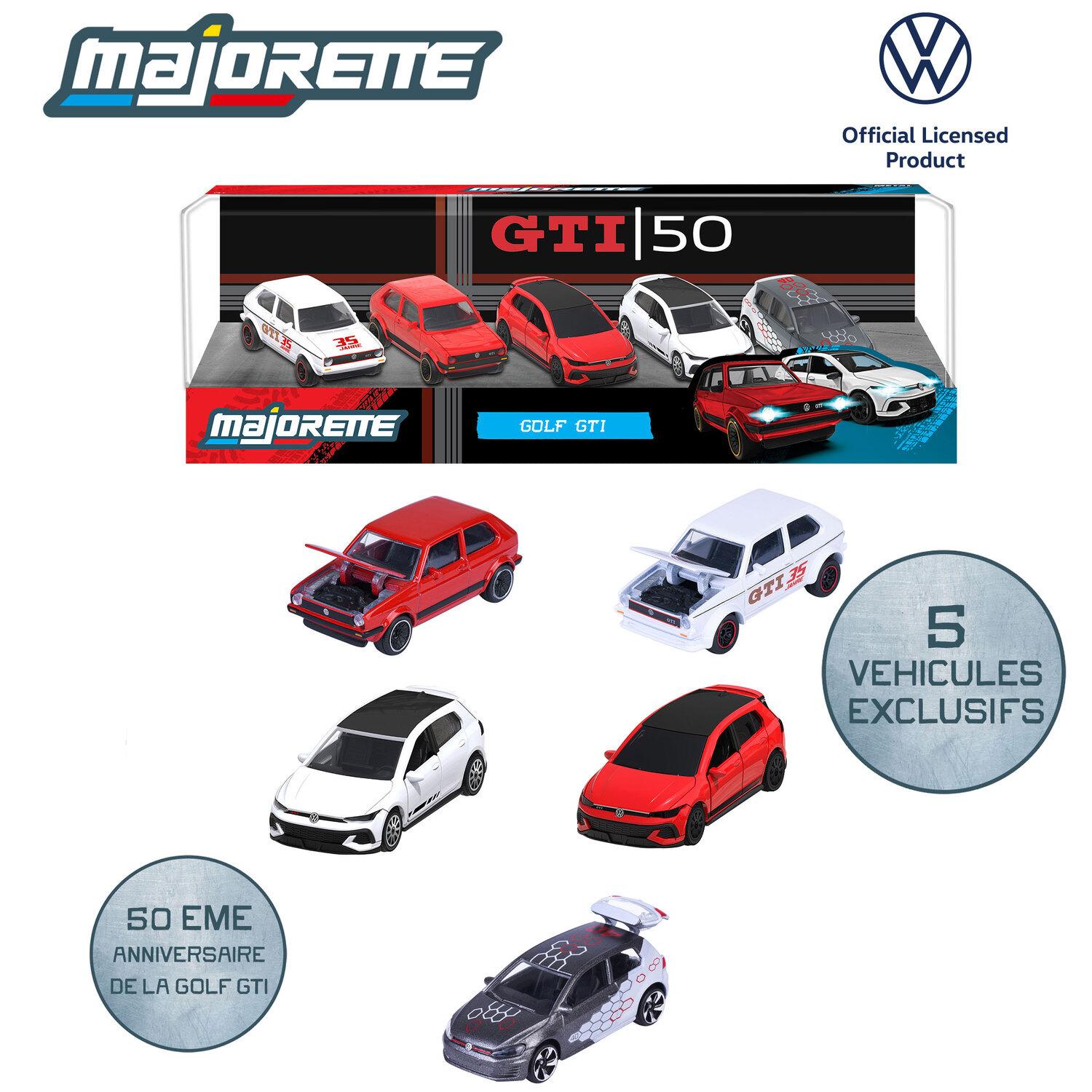 SMOBY Coffret Golf GTI x5 Majorette