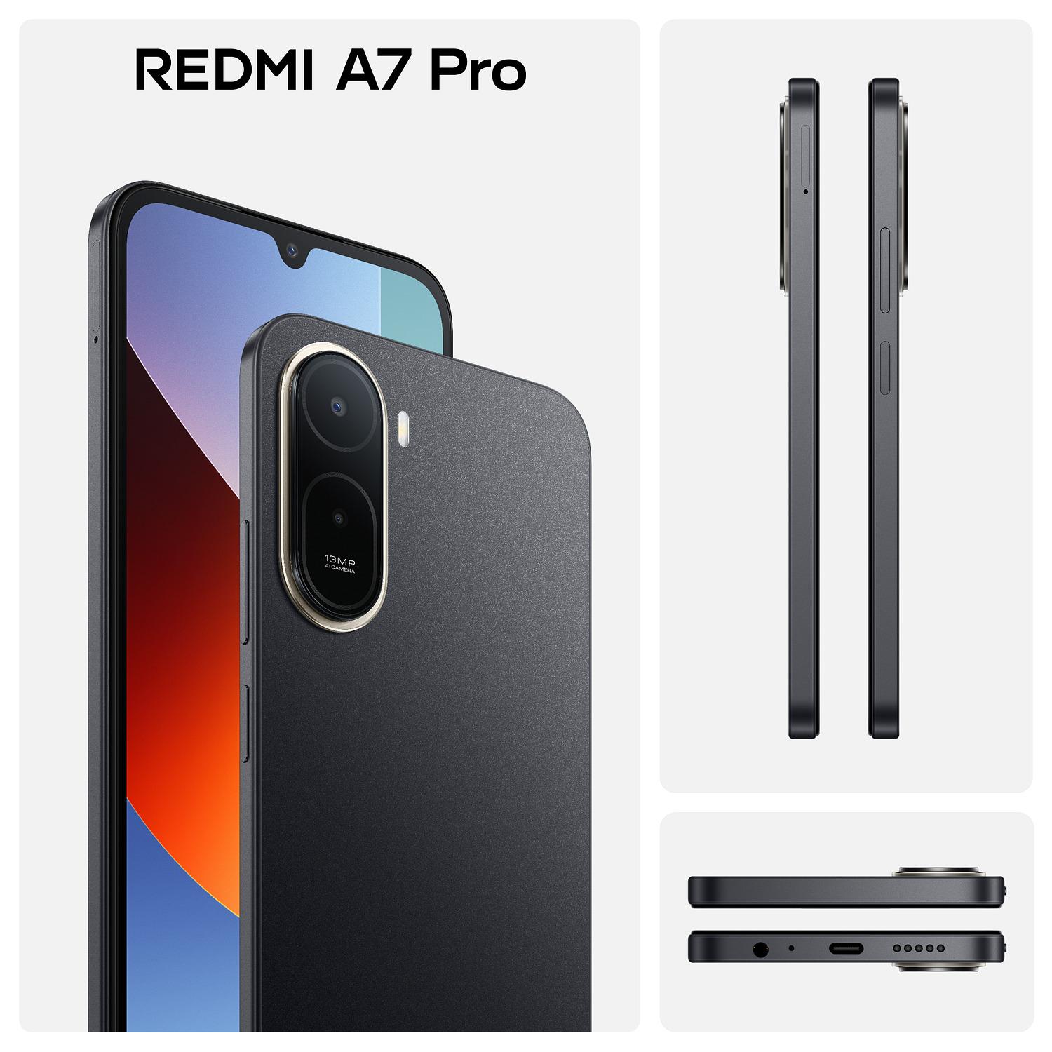 Voir la diapositive 3 : XIAOMI Redmi A7 Pro 128Go - Noir