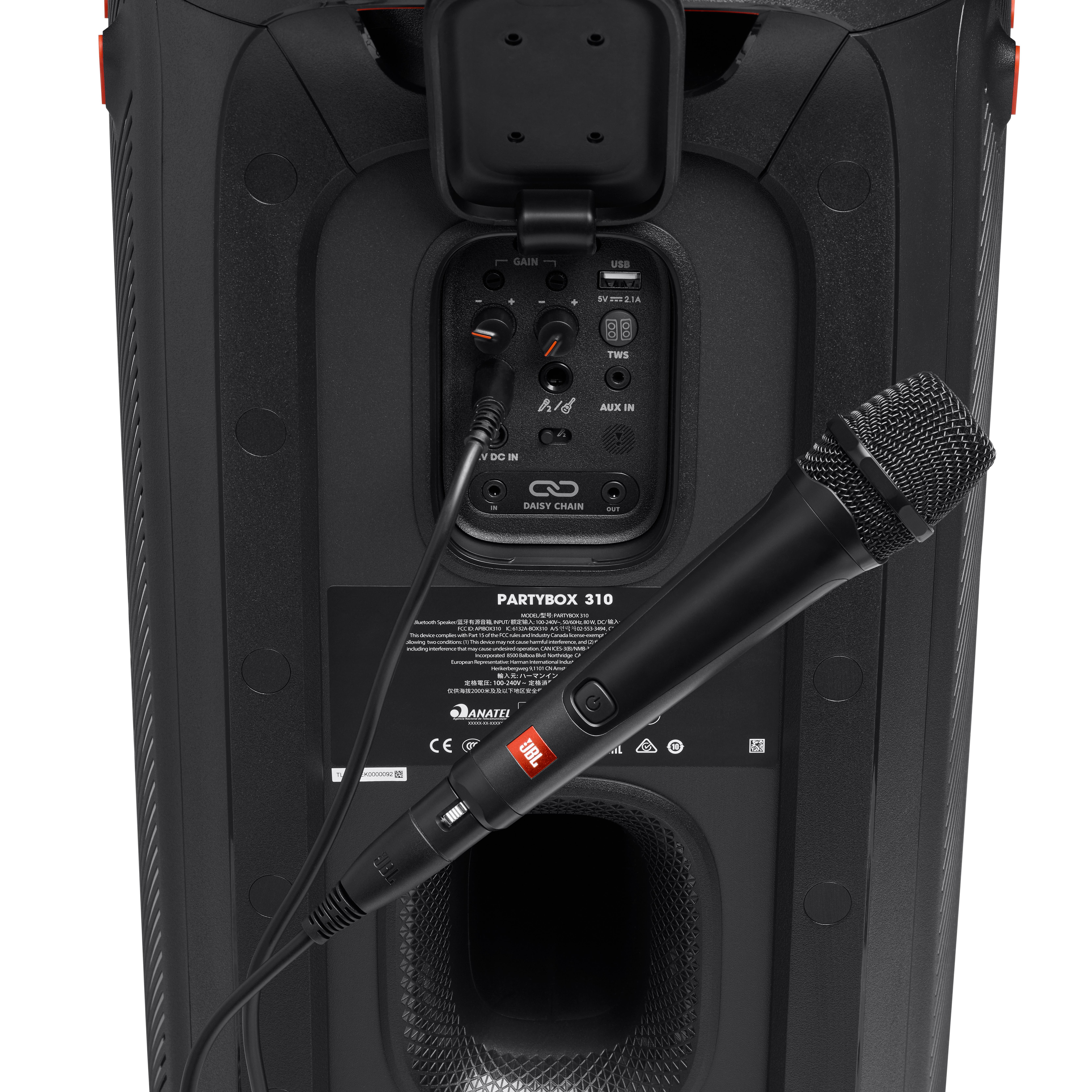 Voir la diapositive 4 : JBL PBM100 Wired Microphone - Noir