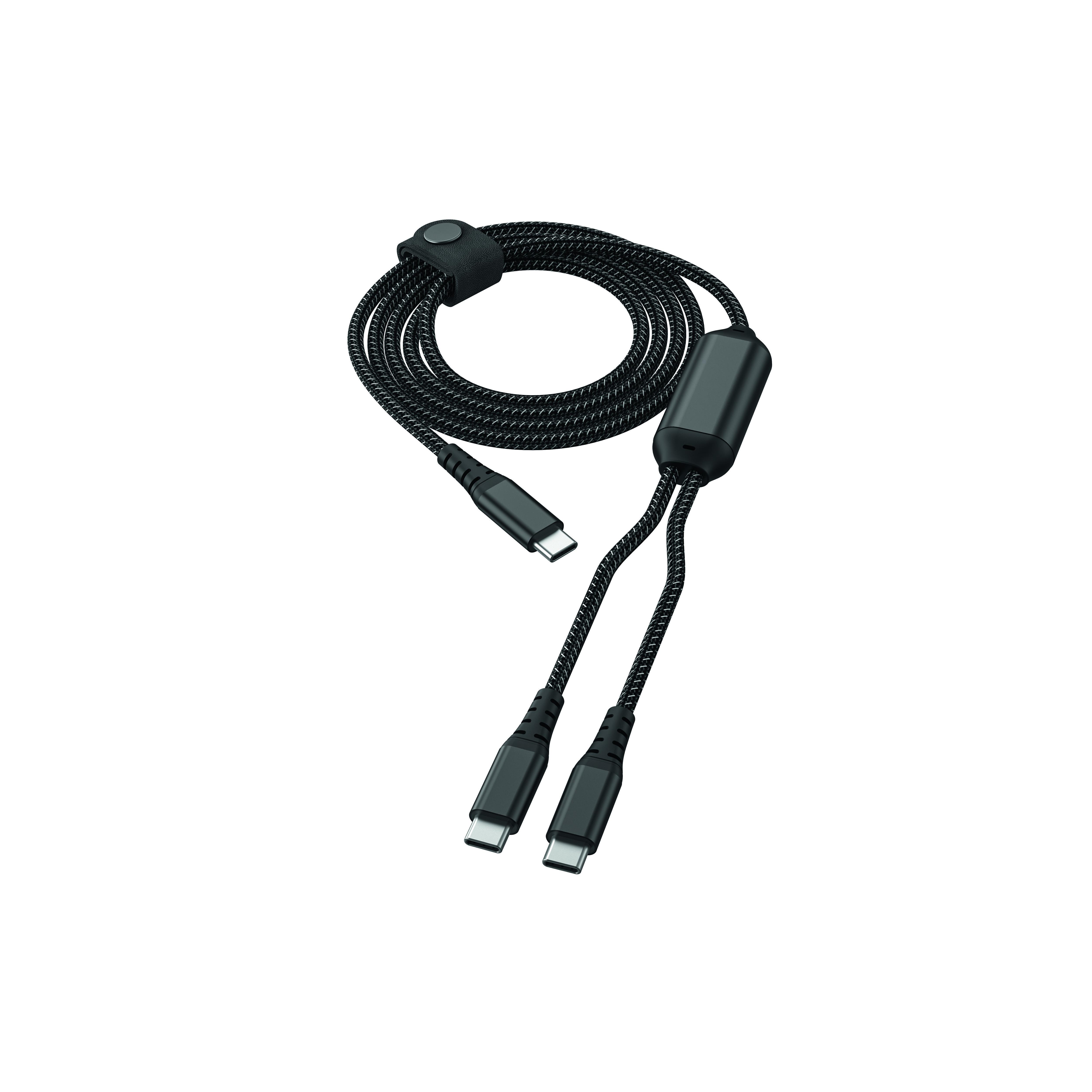 QILIVE Câble 1+0.5m USB C/ 2 USB C