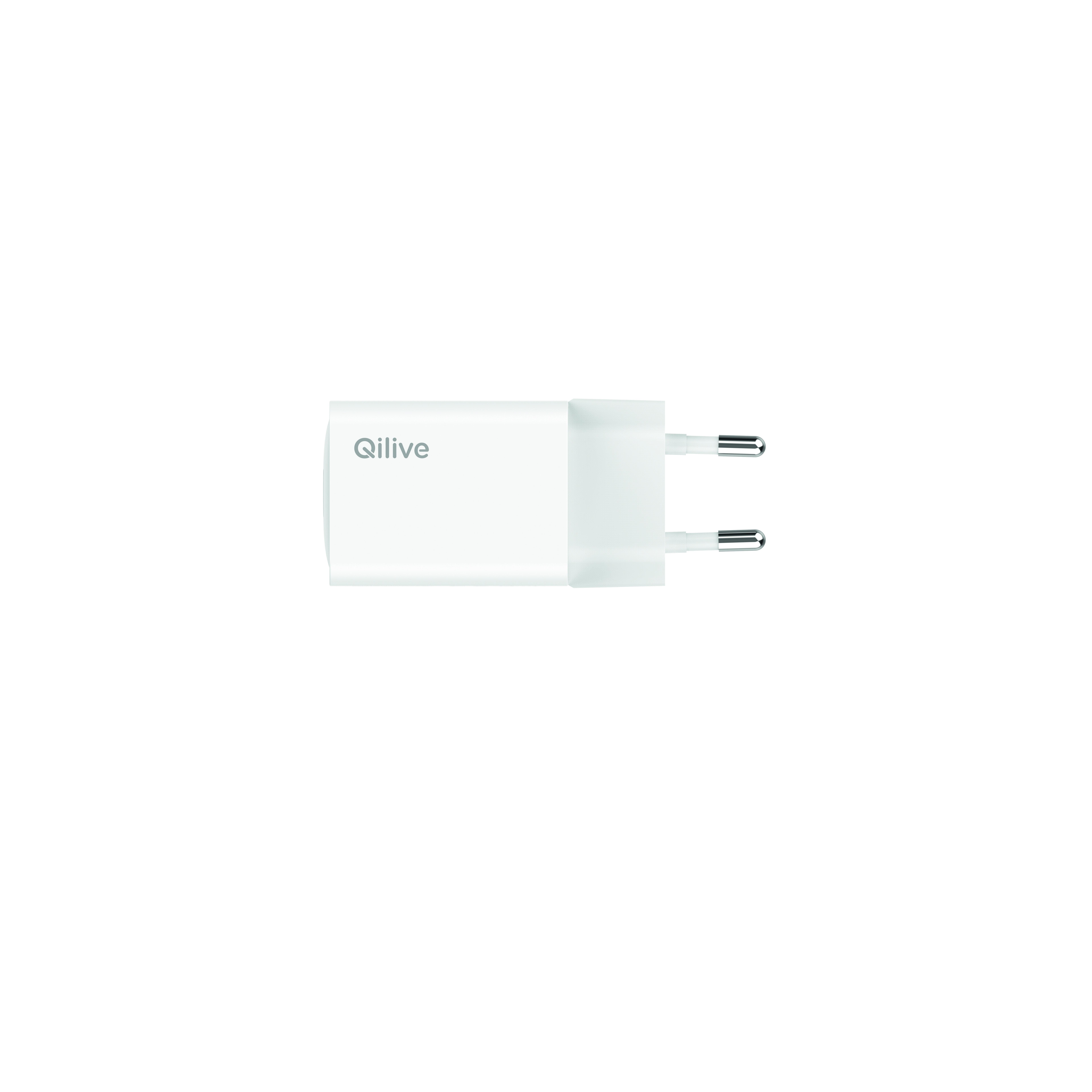 QILIVE Chargeur USB C 40W - Blanc