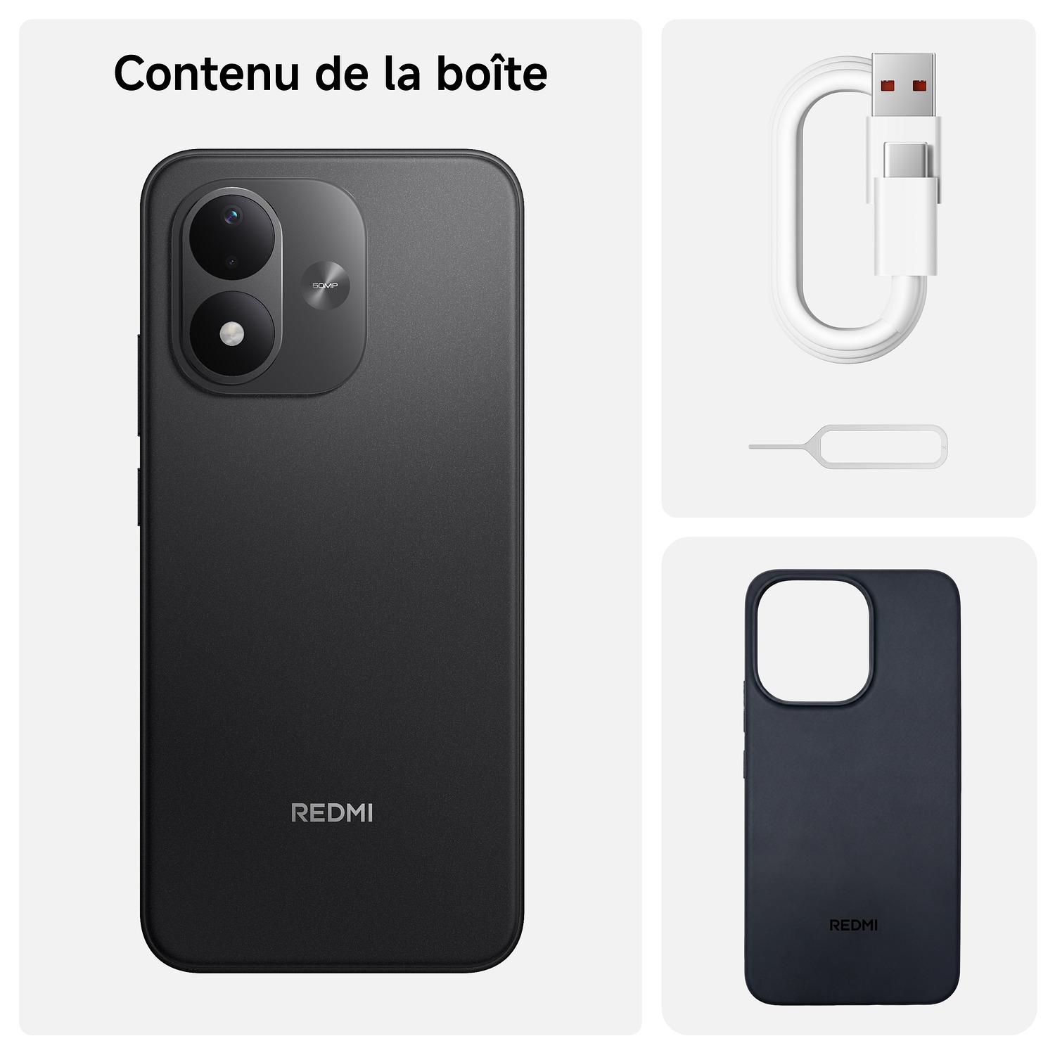 Voir la diapositive 10 : XIAOMI Redmi Note 17 5G 128Go - Noir