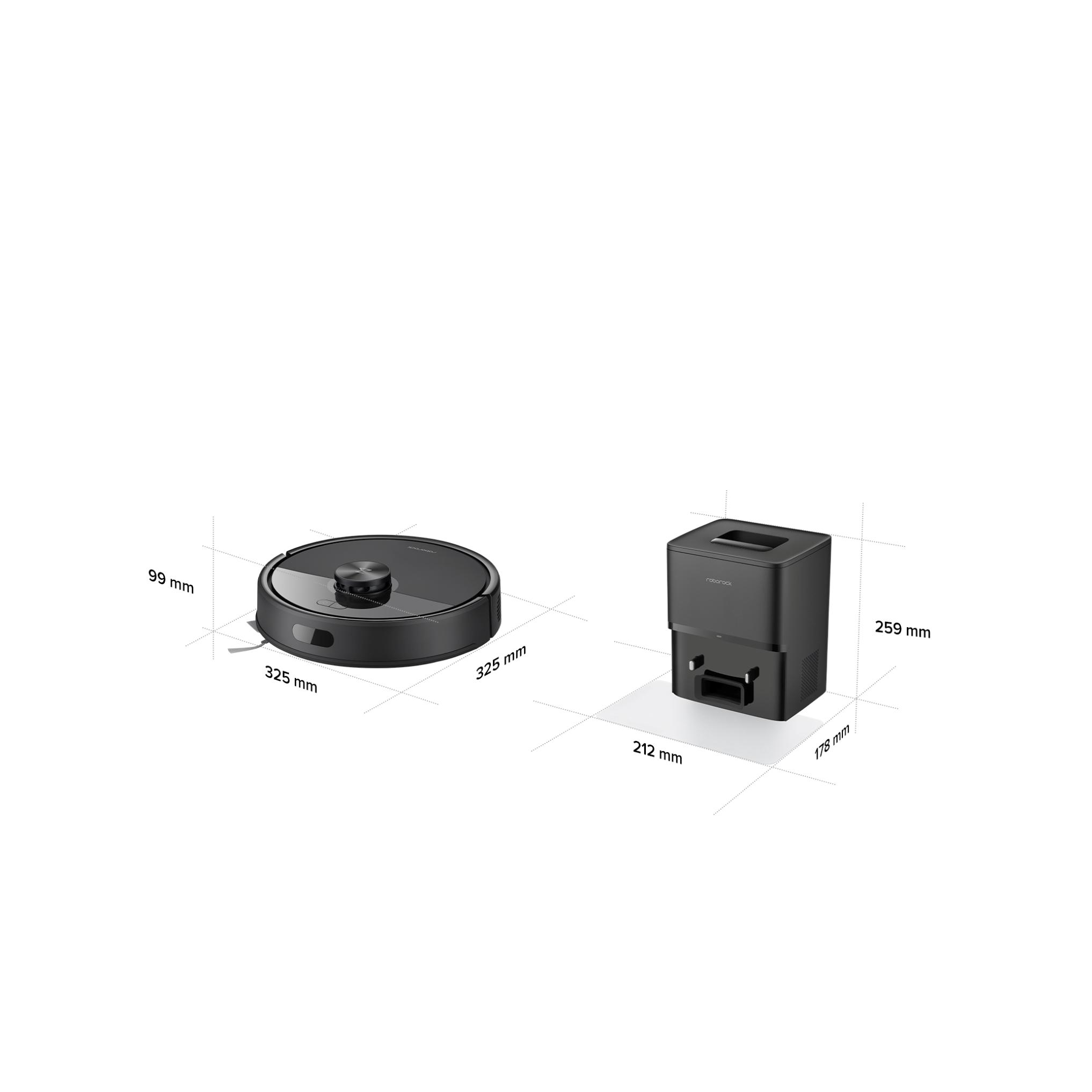 Voir la diapositive 5 : ROBOROCK Aspirateur robot laveur Q7 PRO MAX+ Noir