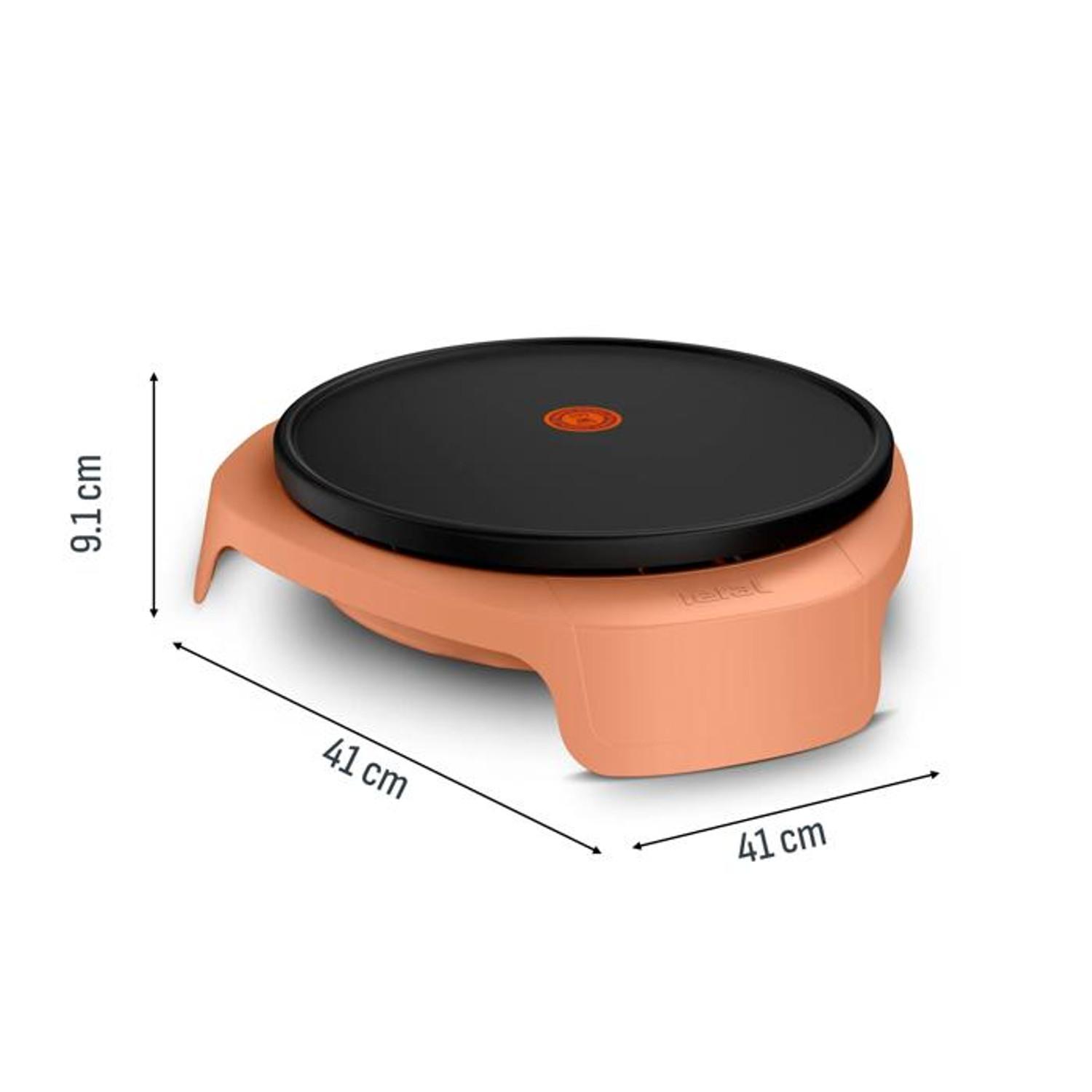 Voir la diapositive 6 : TEFAL Appareil à crêpes PY321JF0 - Pêche