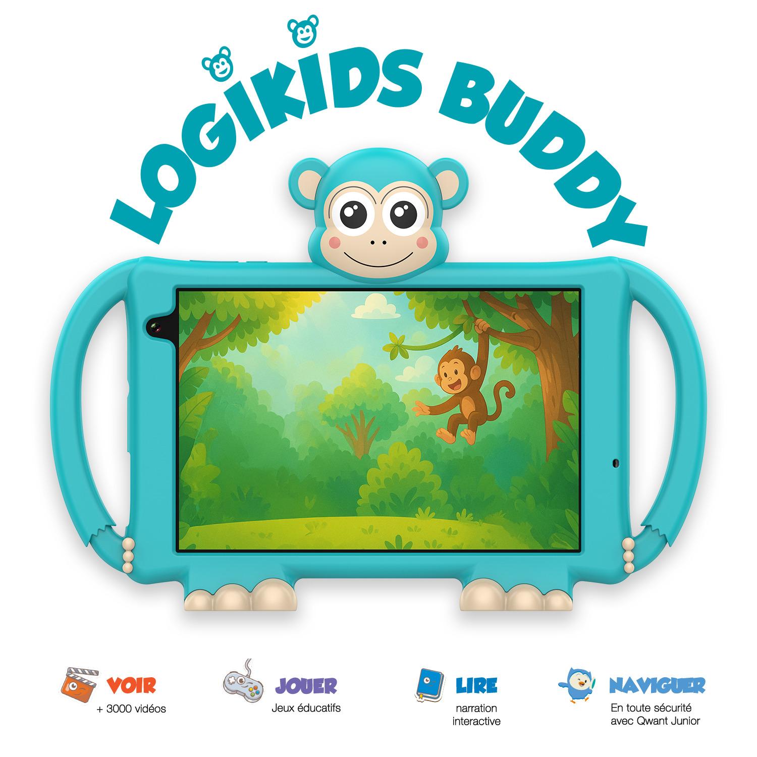 Voir la diapositive 2 : LOGICOM Tablette Tactile Logikid's Buddy