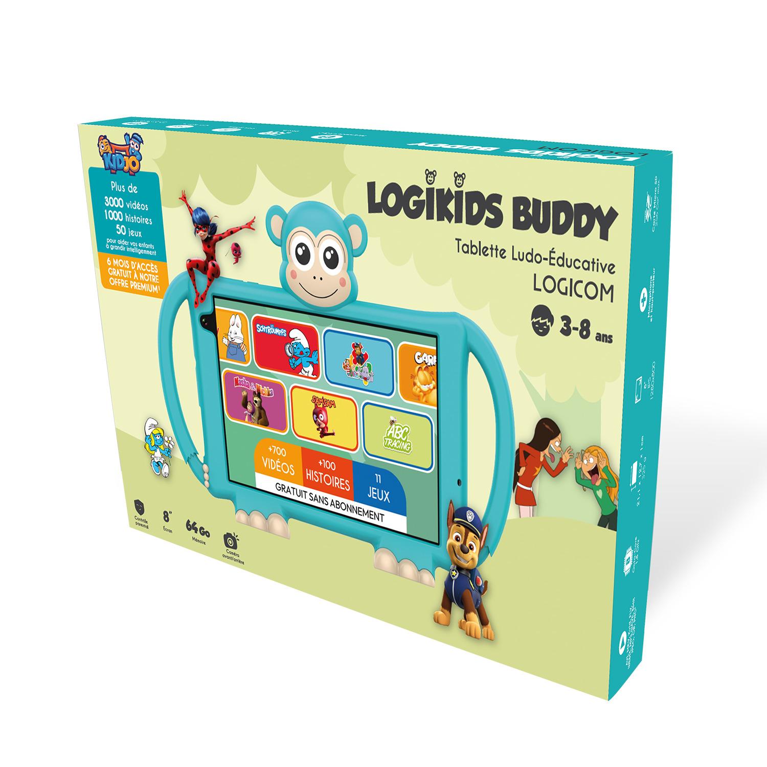 Voir la diapositive 7 : LOGICOM Tablette Tactile Logikid's Buddy