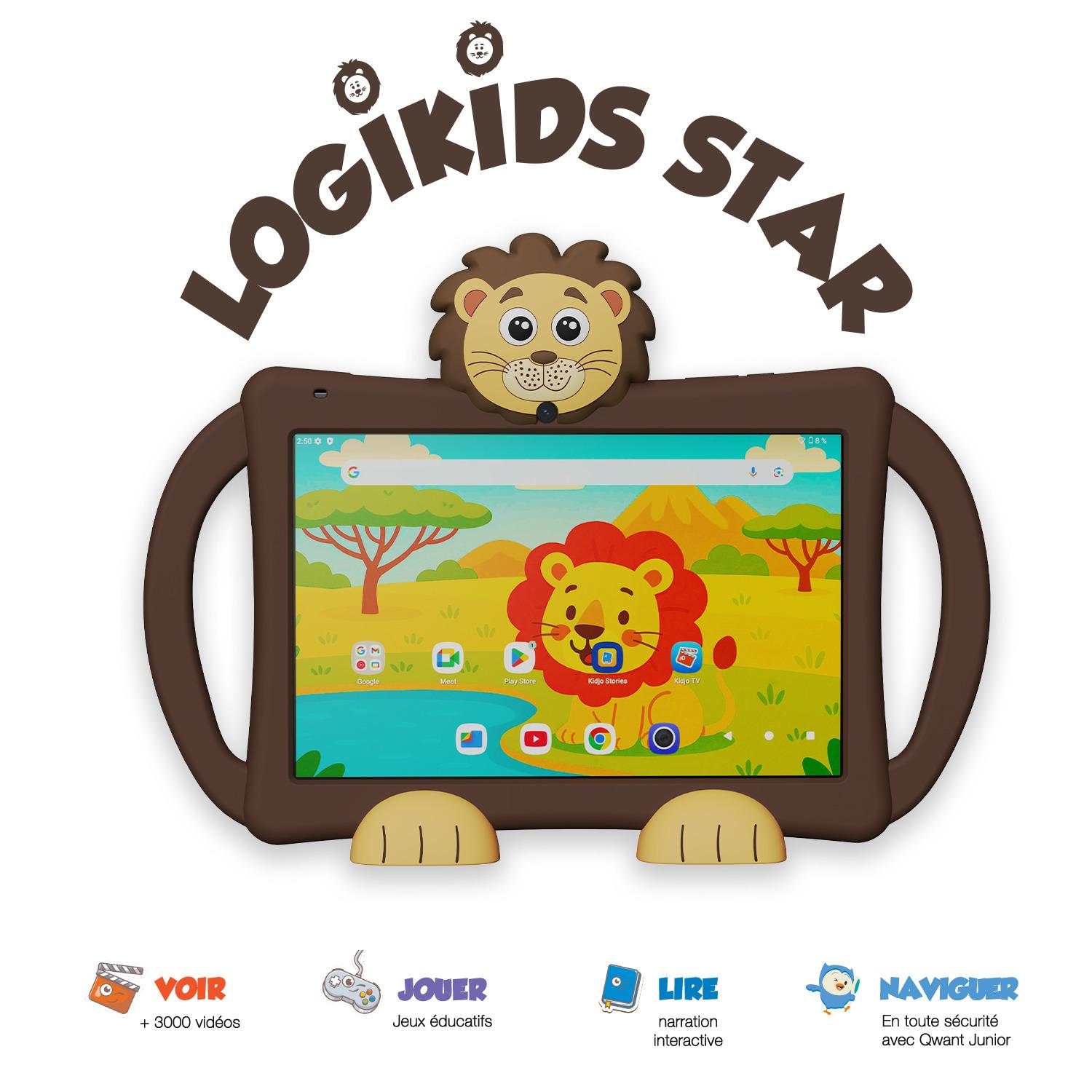 Voir la diapositive 2 : LOGICOM Tablette Tactile Logikid's Star