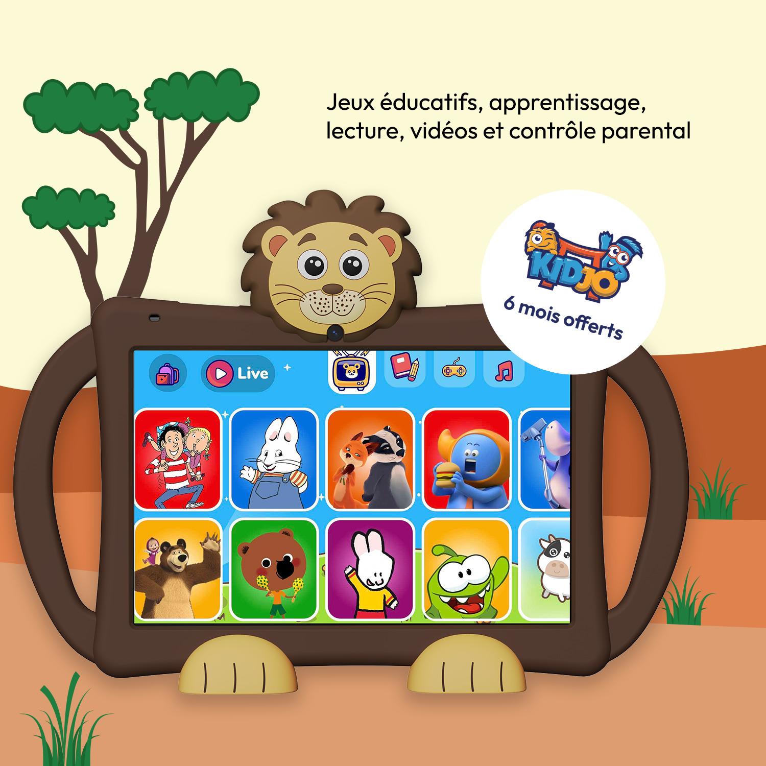 Voir la diapositive 4 : LOGICOM Tablette Tactile Logikid's Star