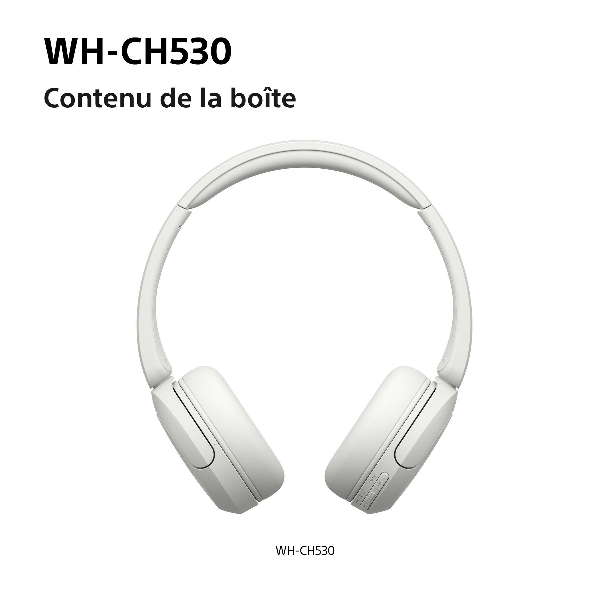 Voir la diapositive 9 : SONY Casque Casque sans fil Bluetooth WH-CH530 - Vert Sauge