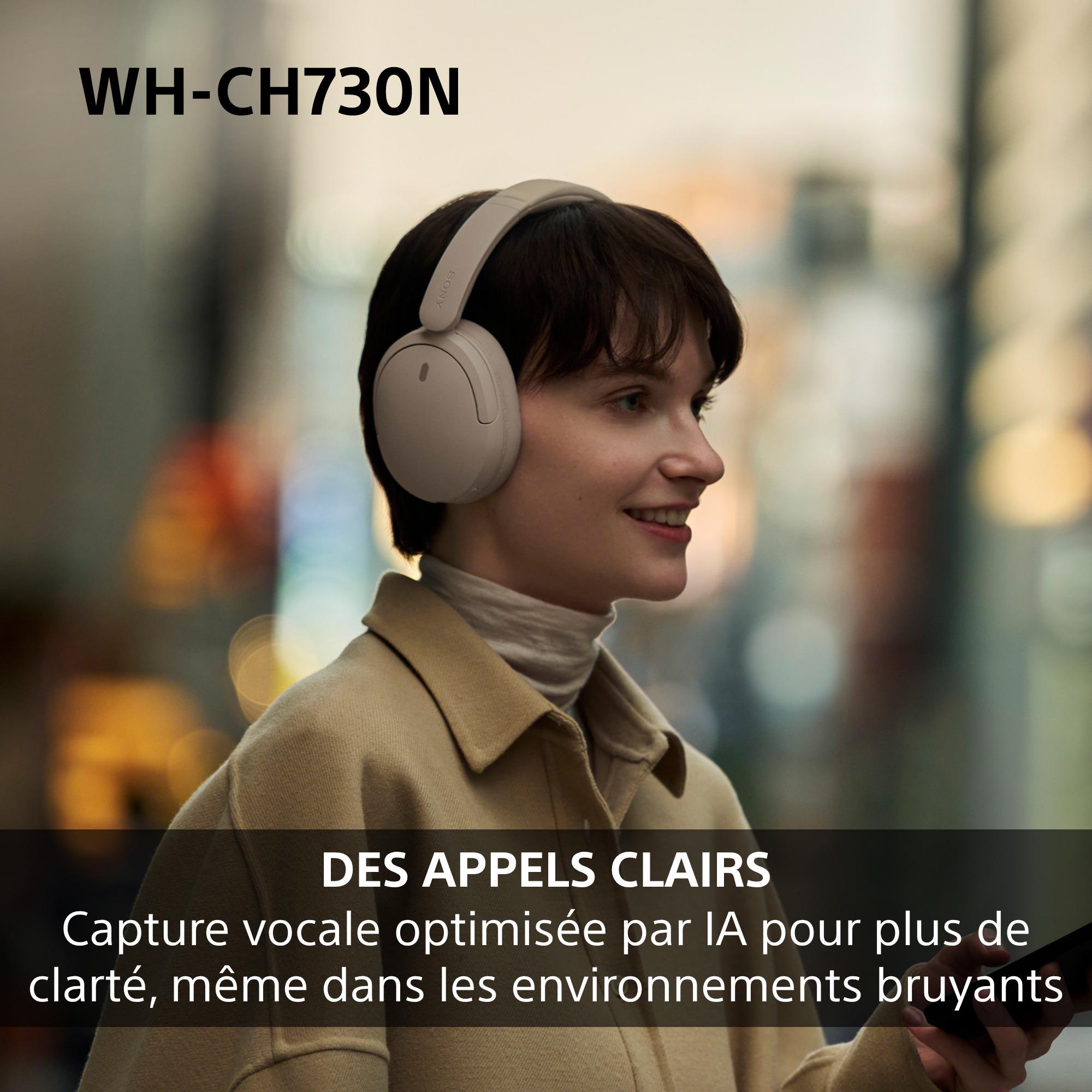Voir la diapositive 11 : SONY Casque sans fil à réduction de bruit WH-CH730N - Noir