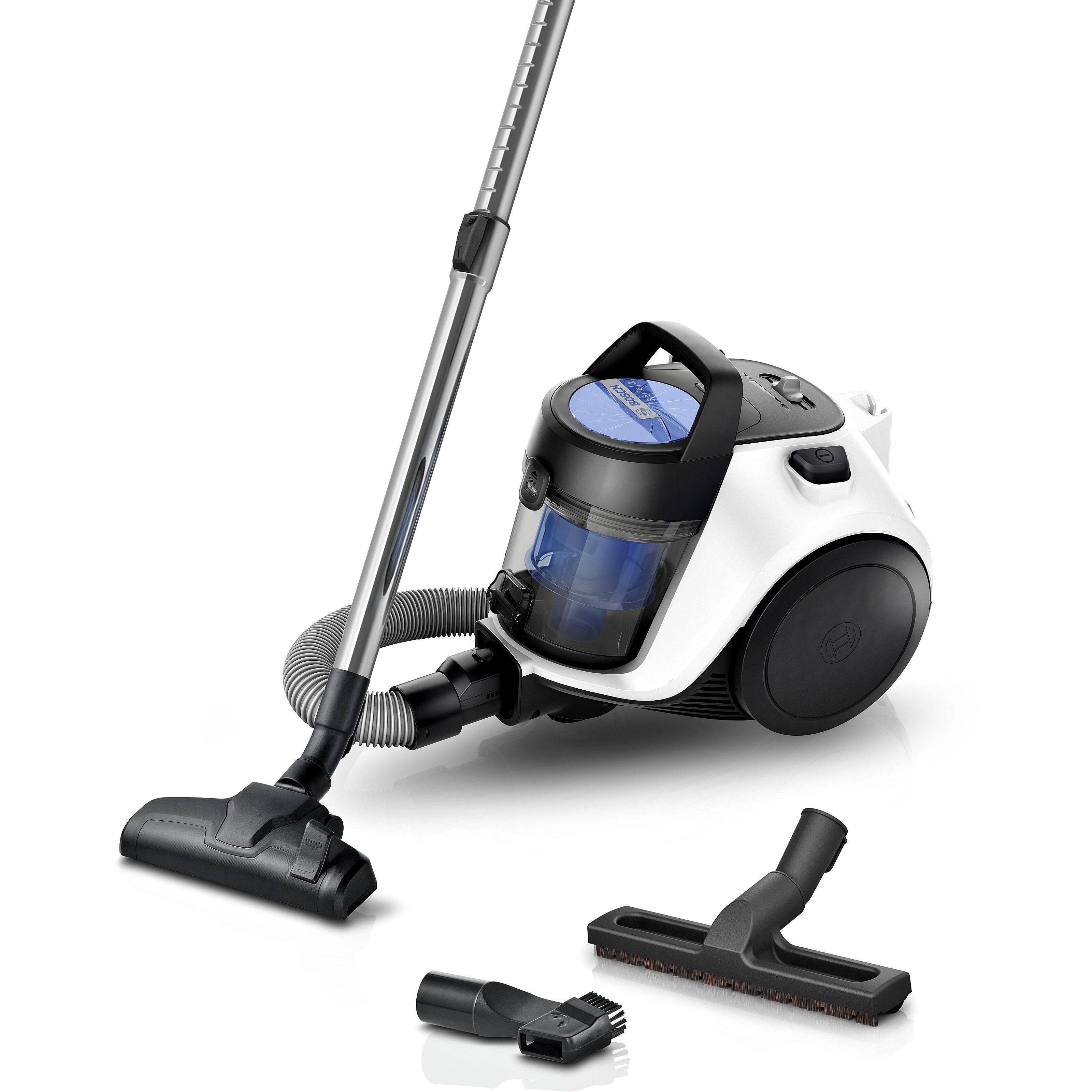 BOSCH Aspirateur traîneau sans sac BGS05WH2H - Blanc
