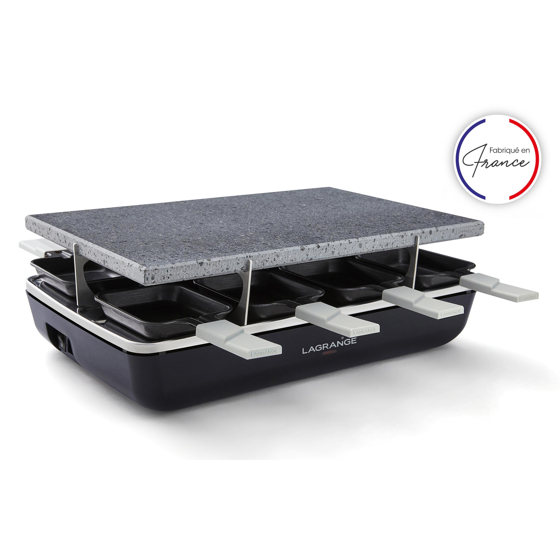 LAGRANGE Appareil à raclette 8 personnes 179201 - Noir