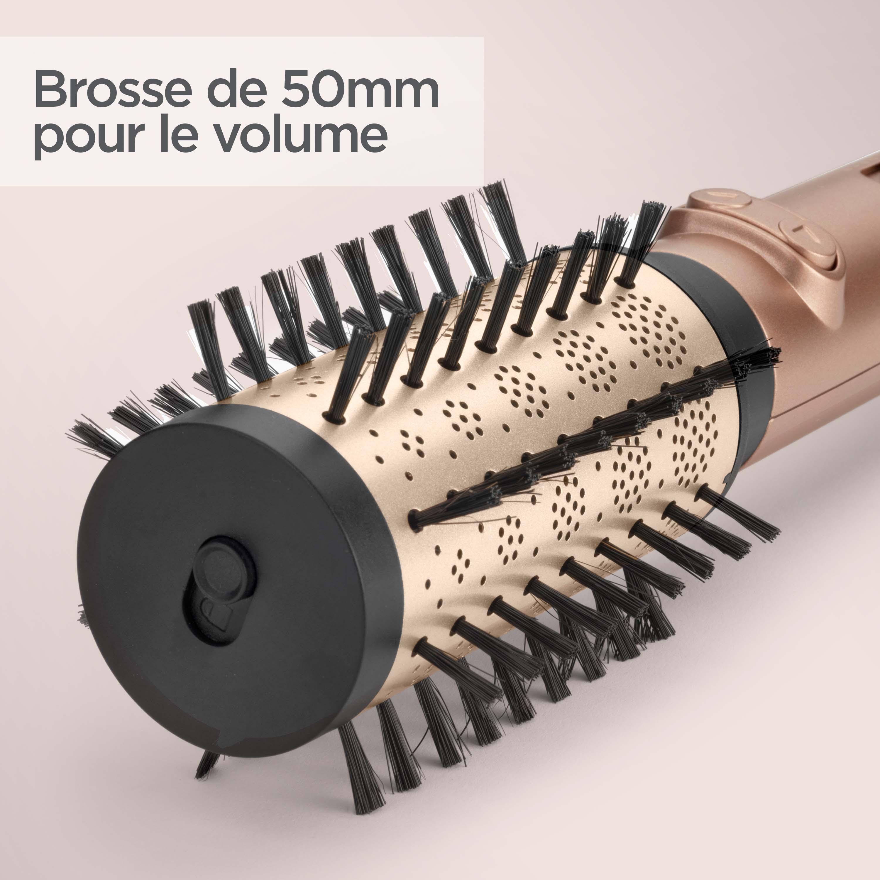 Voir la diapositive 3 : BABYLISS Brosse soufflante rotative AS952E - Rose pêche