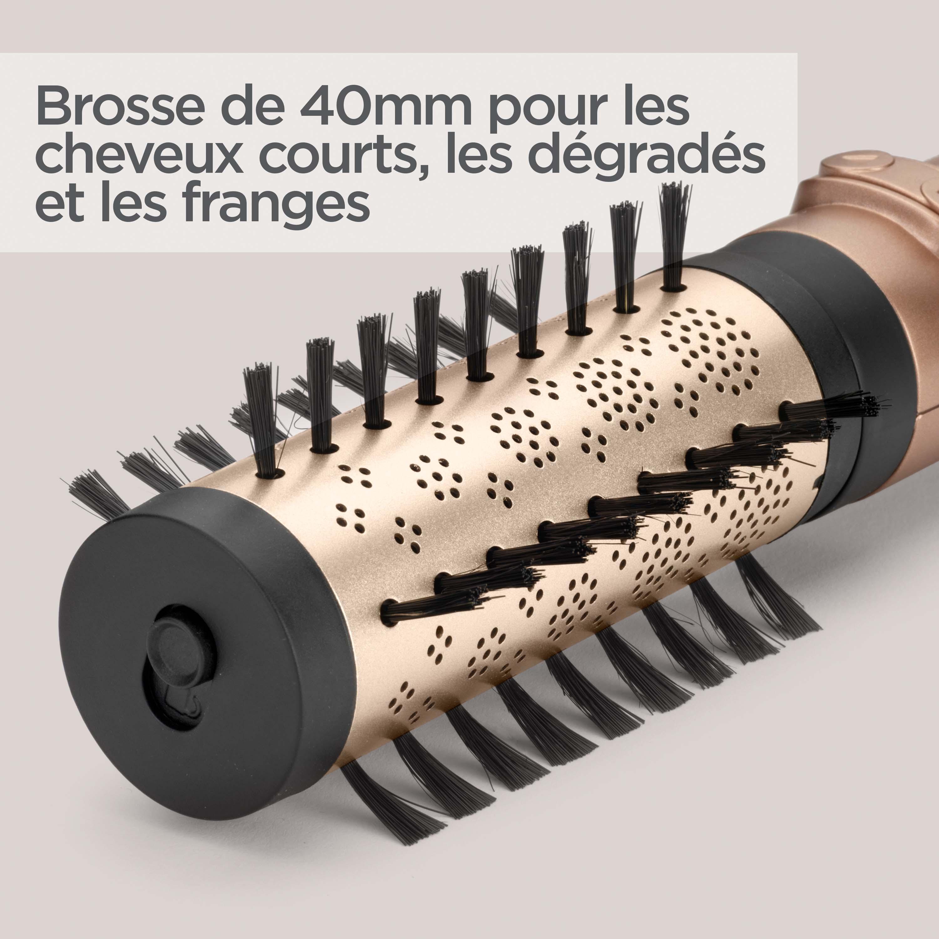Voir la diapositive 4 : BABYLISS Brosse soufflante rotative AS952E - Rose pêche