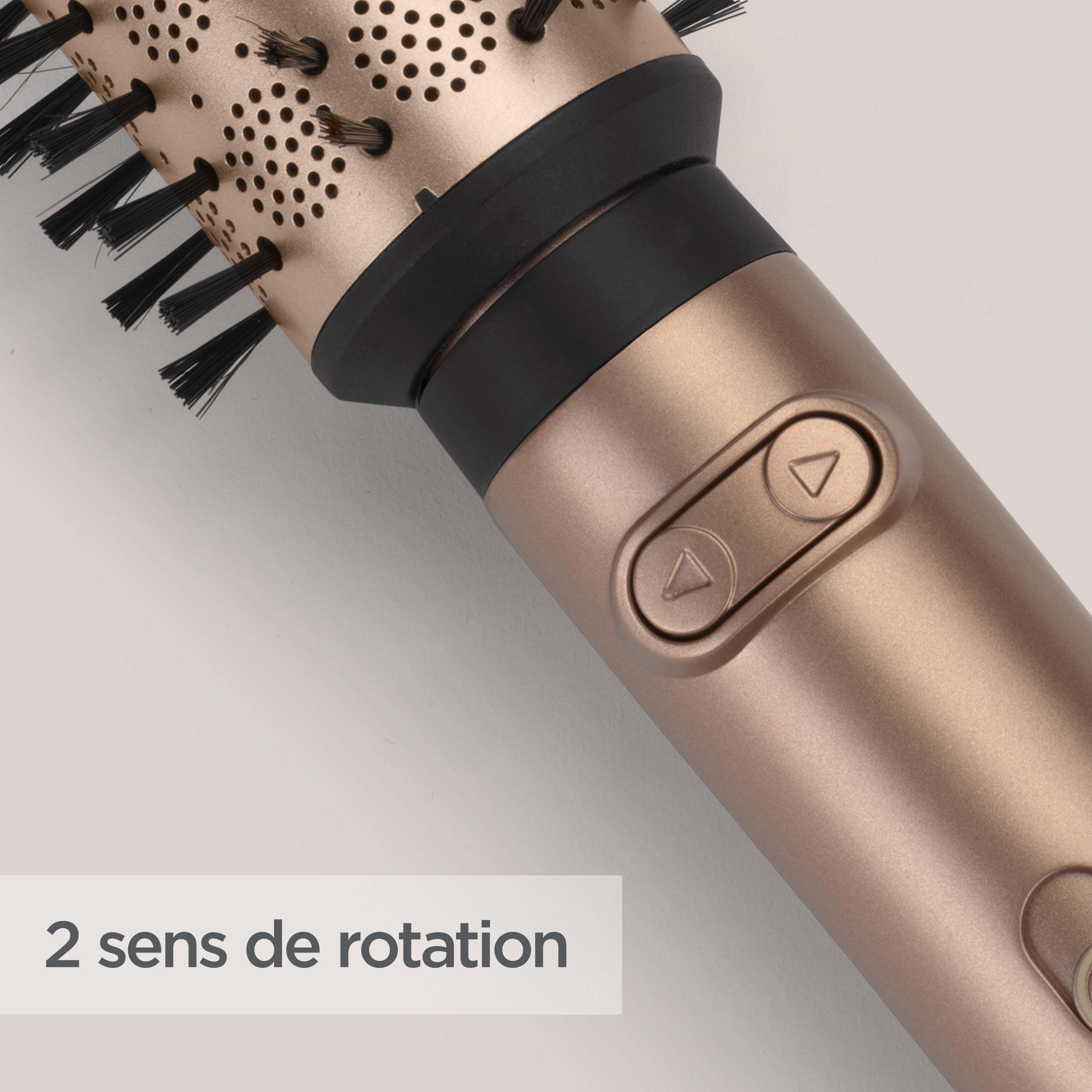 Voir la diapositive 6 : BABYLISS Brosse soufflante rotative AS952E - Rose pêche