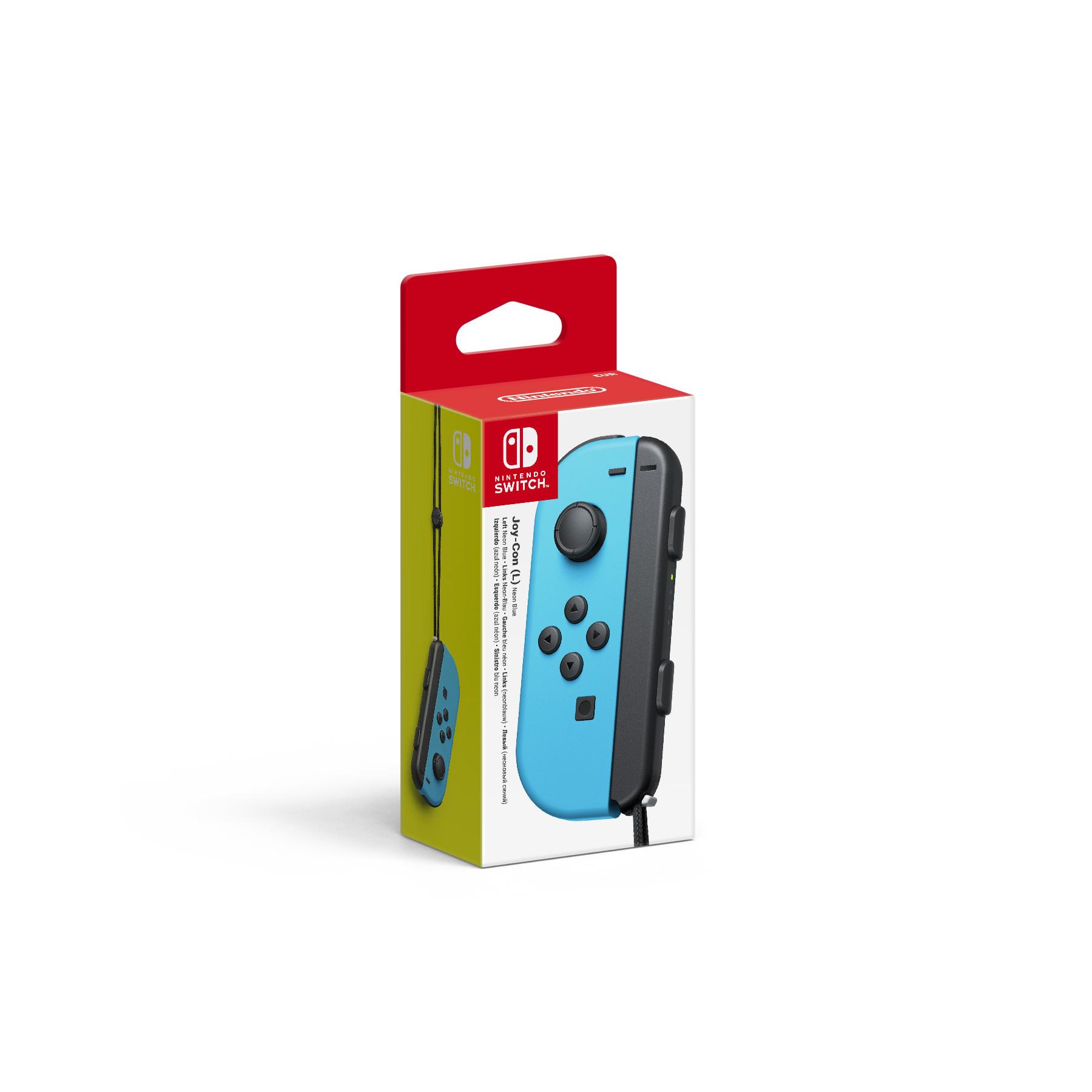 NINTENDO Manette Nintendo Joy-Con 2 Gauche Noir et Bleu néon pour Nintendo Switch 2