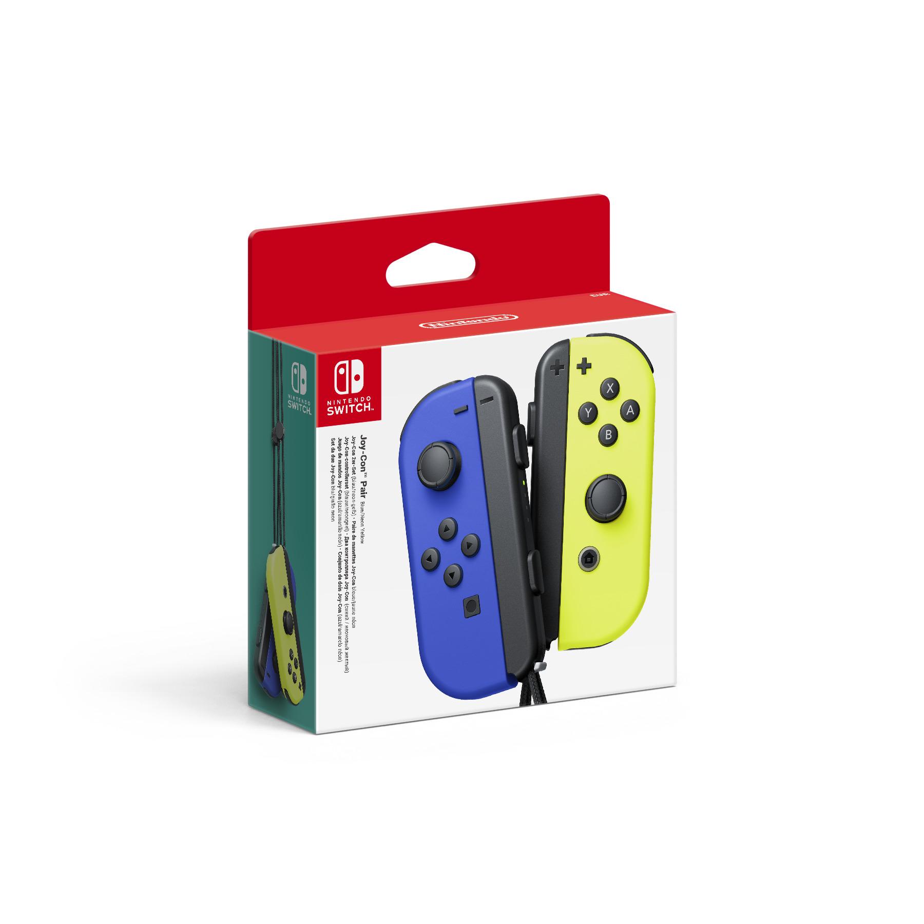 NINTENDO Paire de manettes Nintendo Joy-Con Bleu et Jaune néon pour Nintendo Switch 2